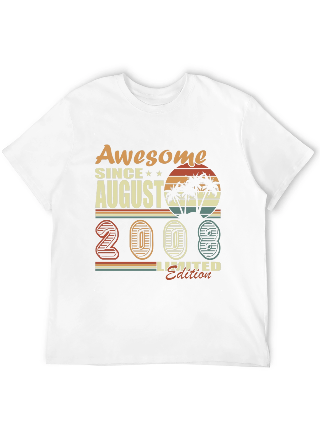 Awesome Since August 2008 Limited Edition T-Shirt