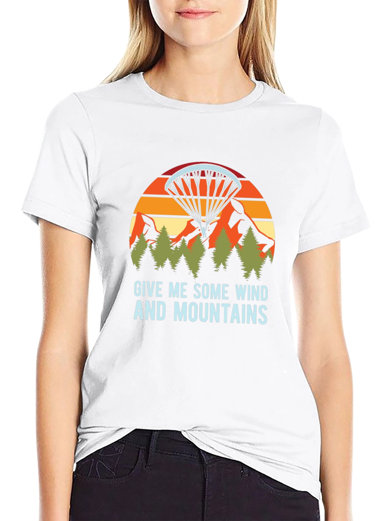 Give Me Some Wind and Mountains T-Shirt
