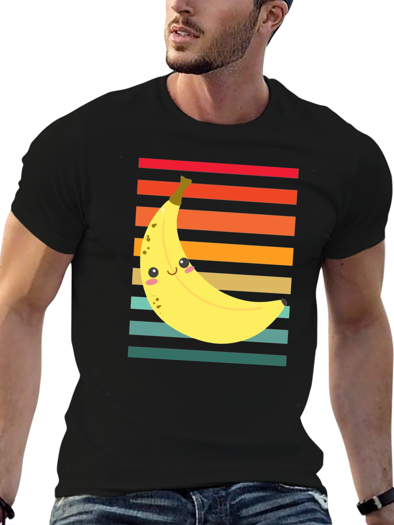 Retro Banana Graphic T-Shirt - Fun & Unique Design