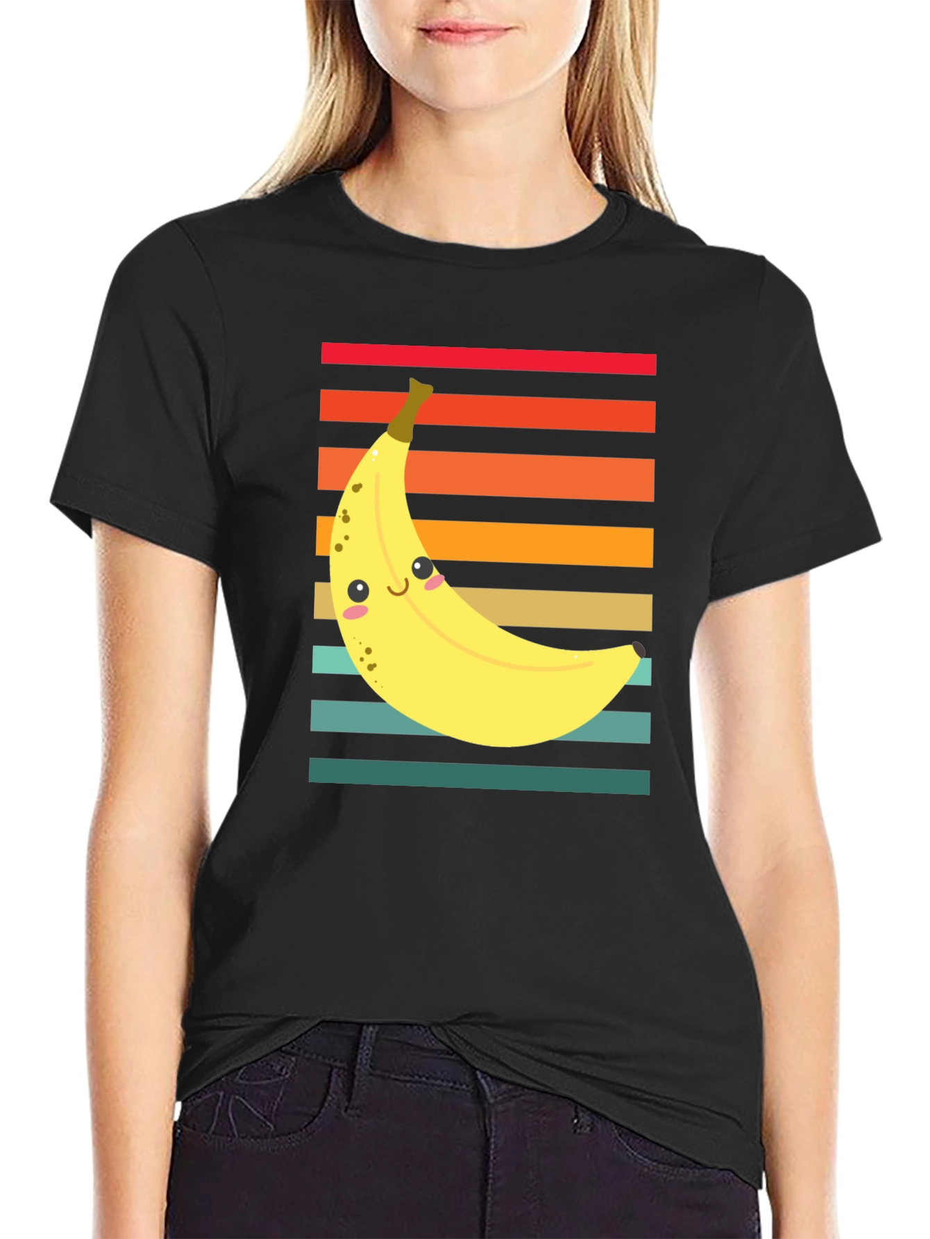Retro Banana Graphic T-Shirt - Fun & Unique Design