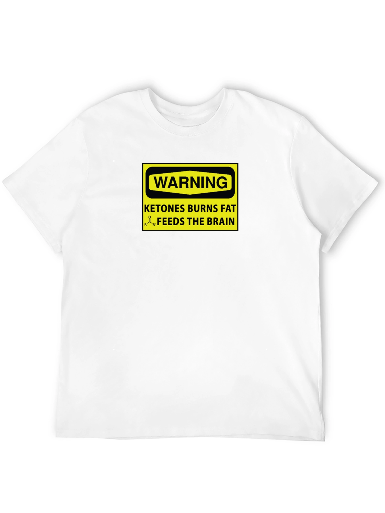 Ketones Burn Fat Graphic Tee - Black