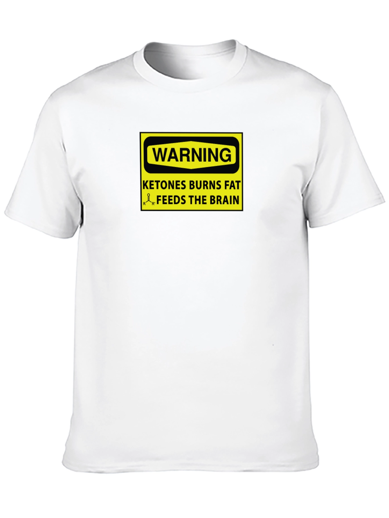 Ketones Burn Fat Graphic Tee - Black