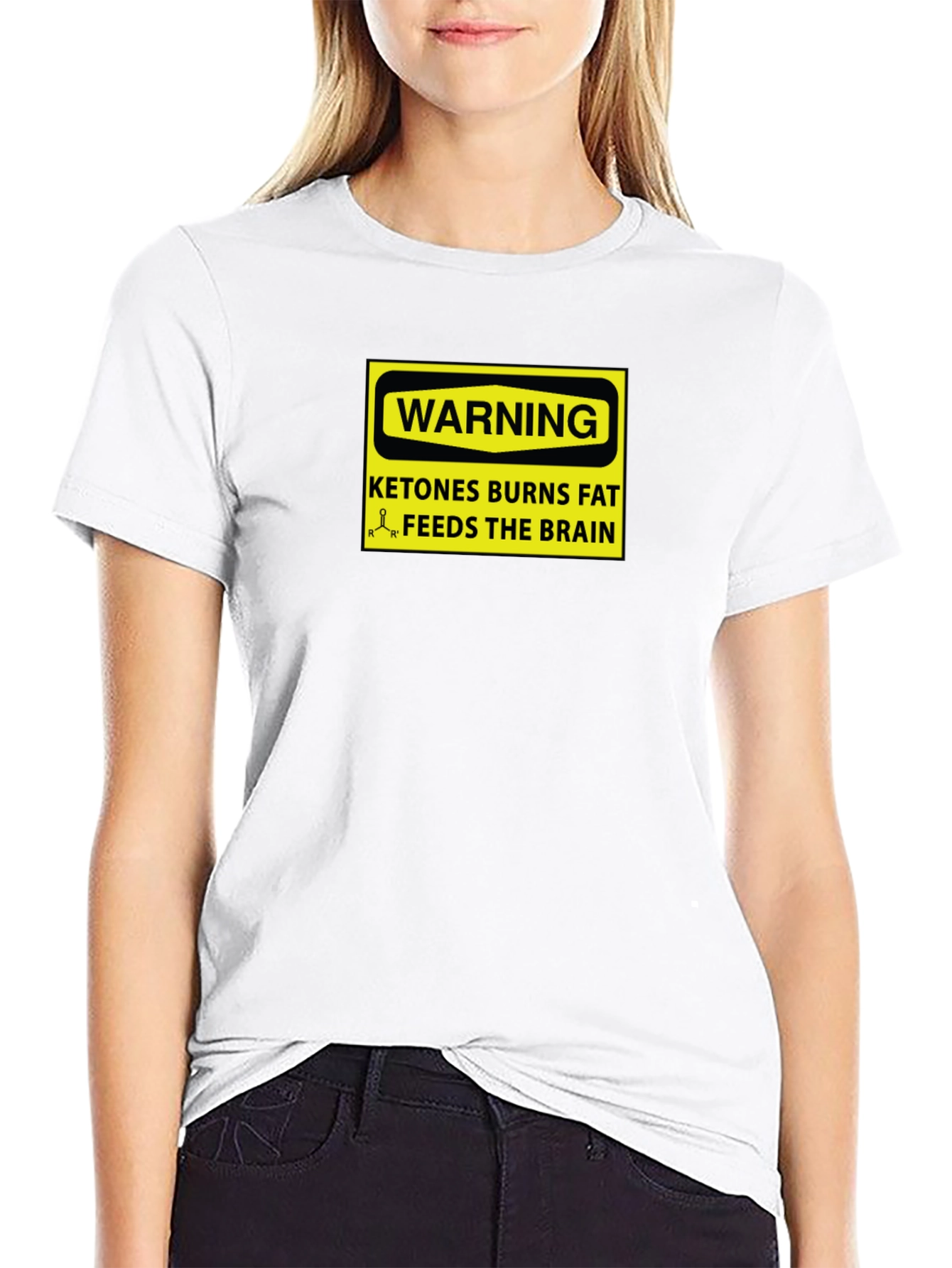 Ketones Burn Fat Graphic Tee - Black