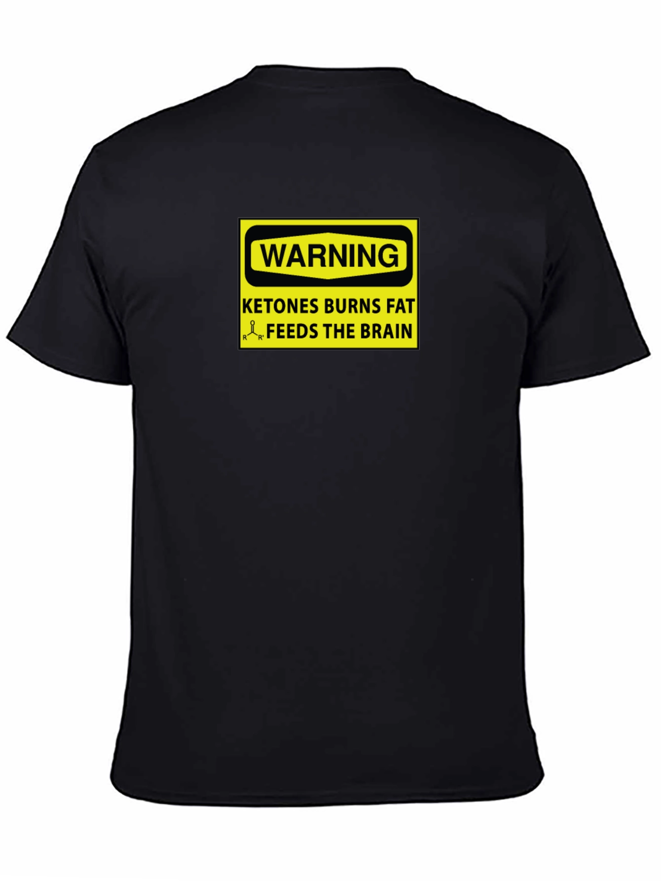 Ketones Burn Fat Graphic Tee - Black