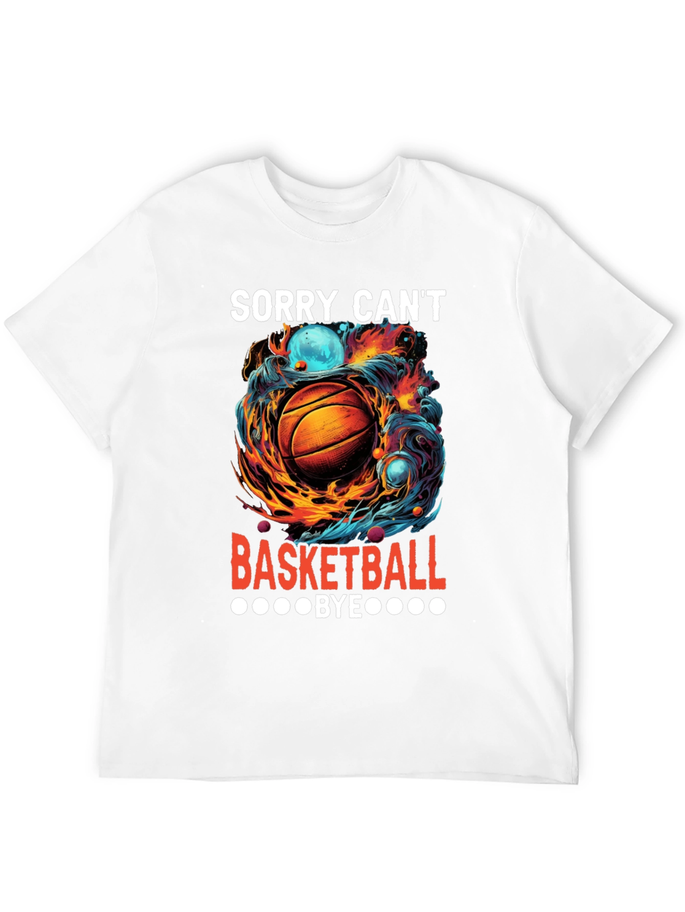 Sorry Cant Basketball Bye Graphic Tee