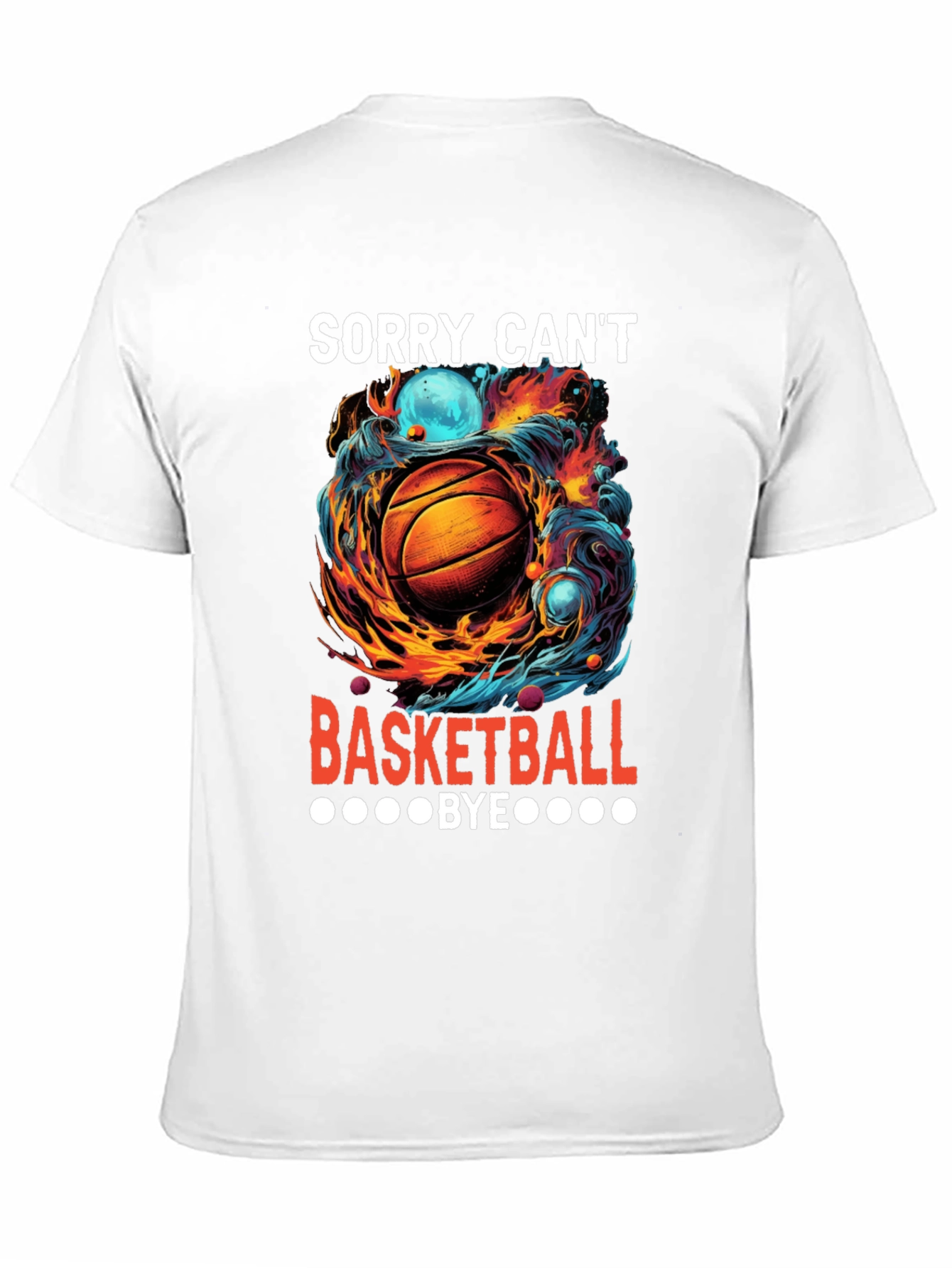 Sorry Cant Basketball Bye Graphic Tee