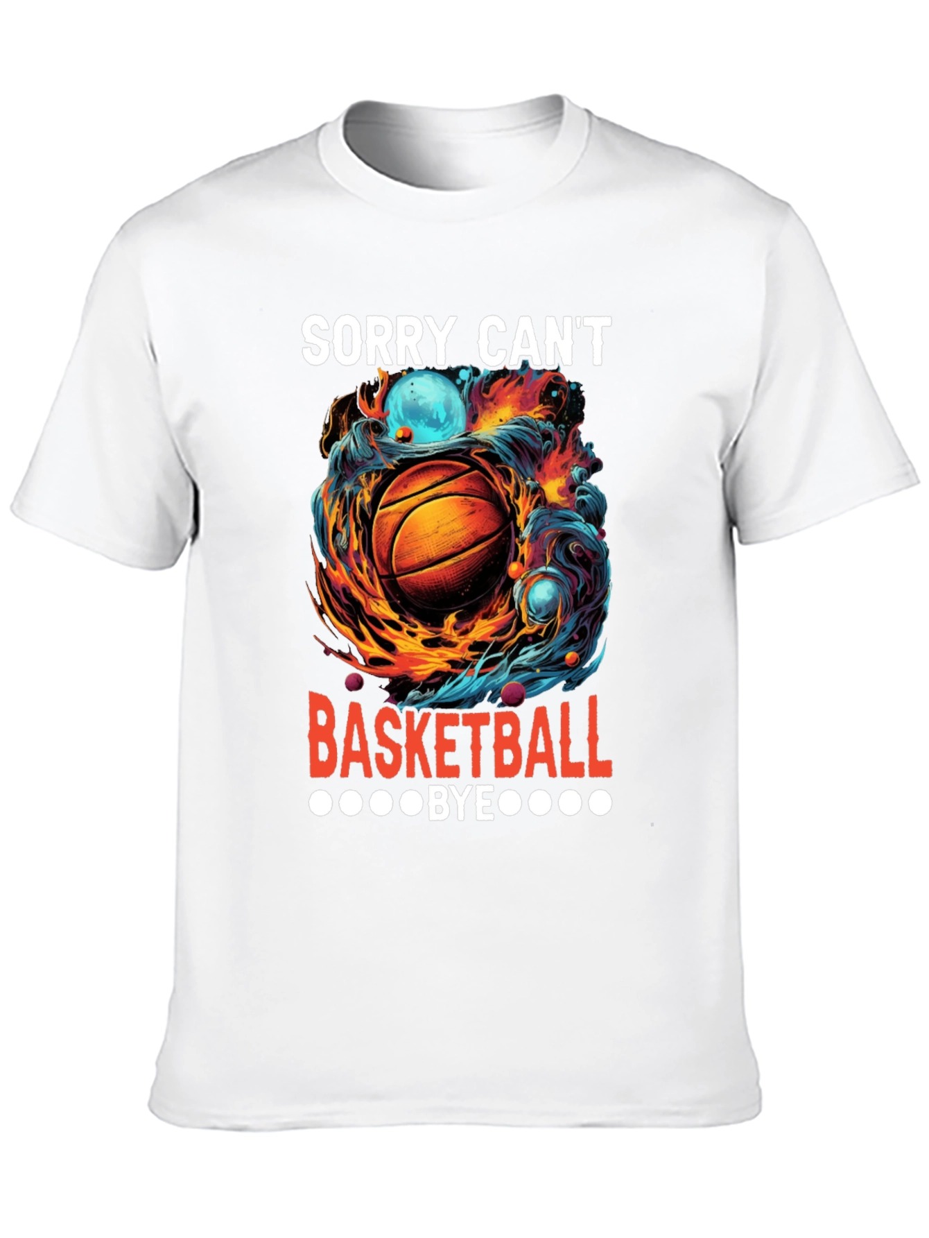 Sorry Cant Basketball Bye Graphic Tee
