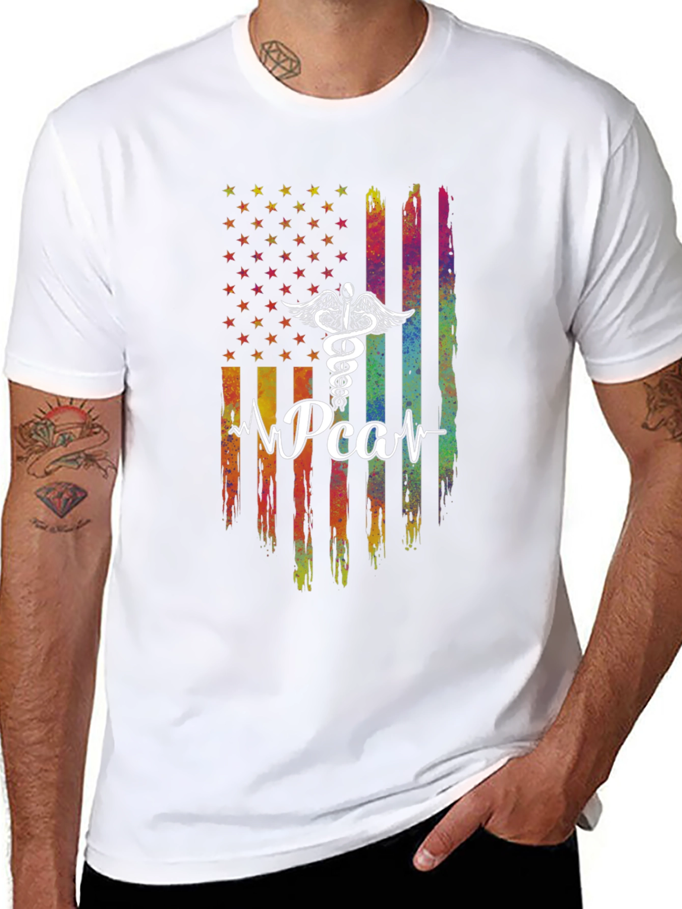 PCA American Flag T-Shirt