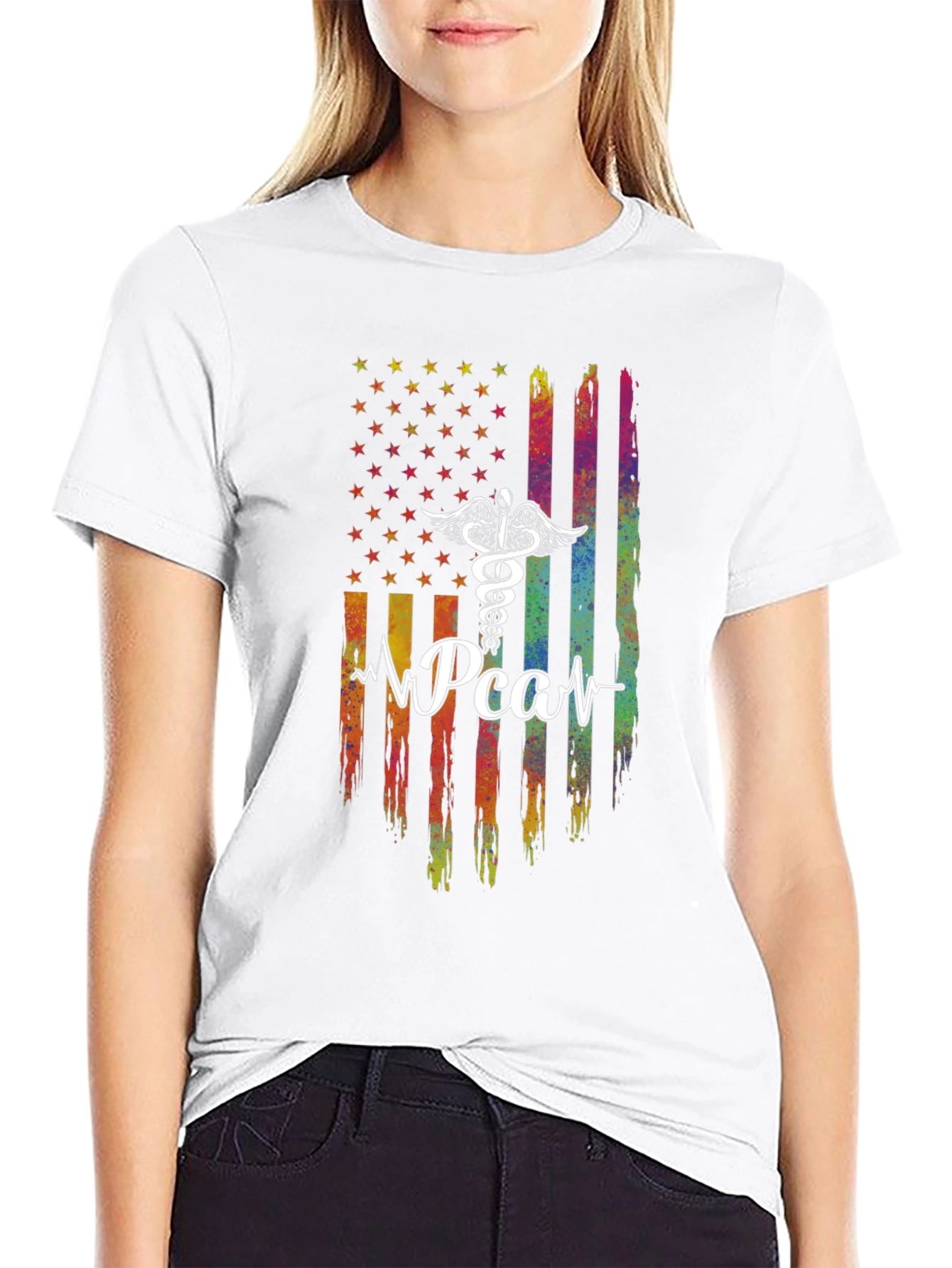 PCA American Flag T-Shirt