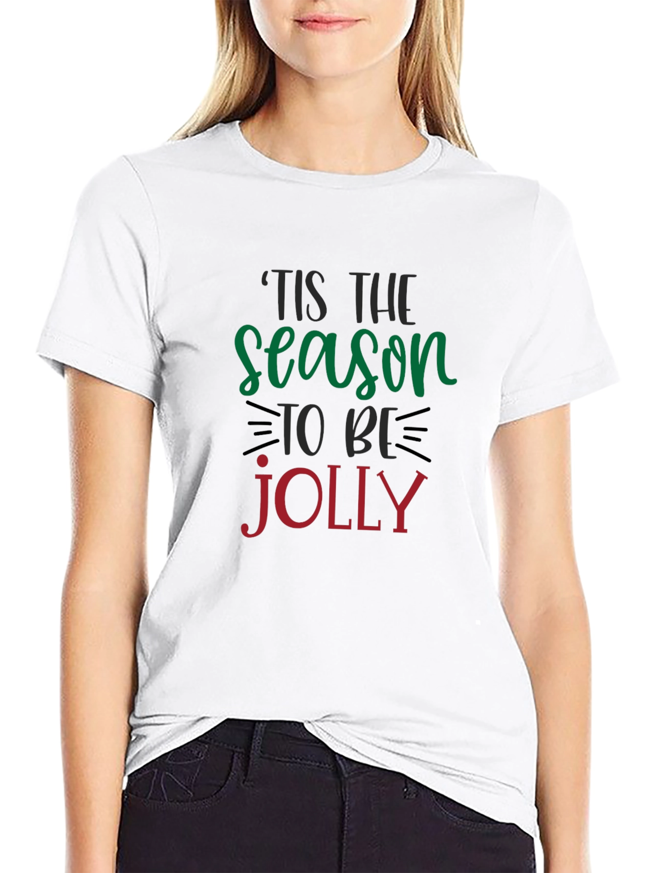 Tis the Season to Be Jolly Graphic Tee