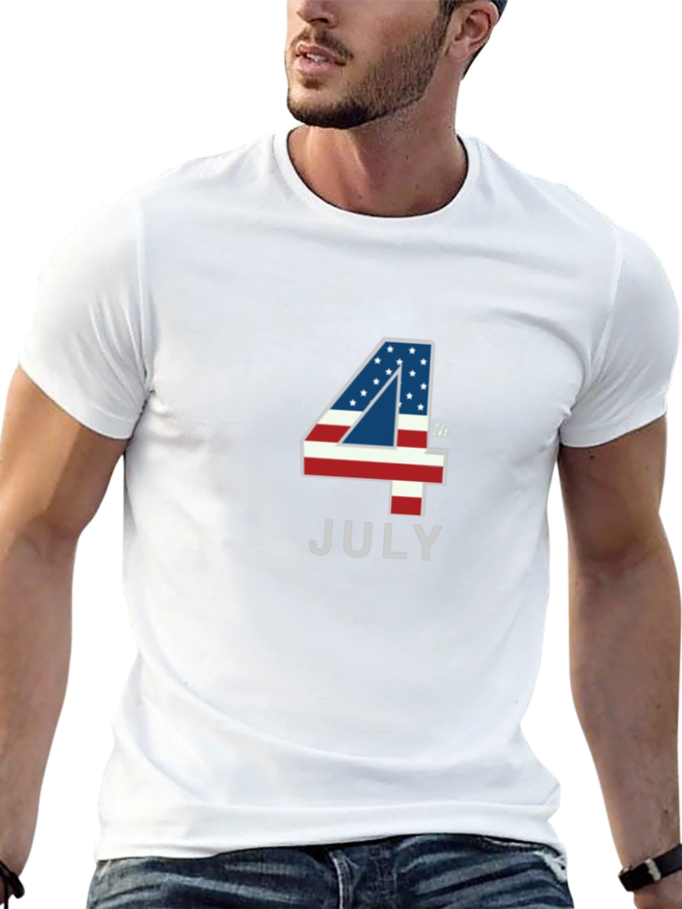 Patriotic 4th of July T-Shirt - USA Holiday Tee