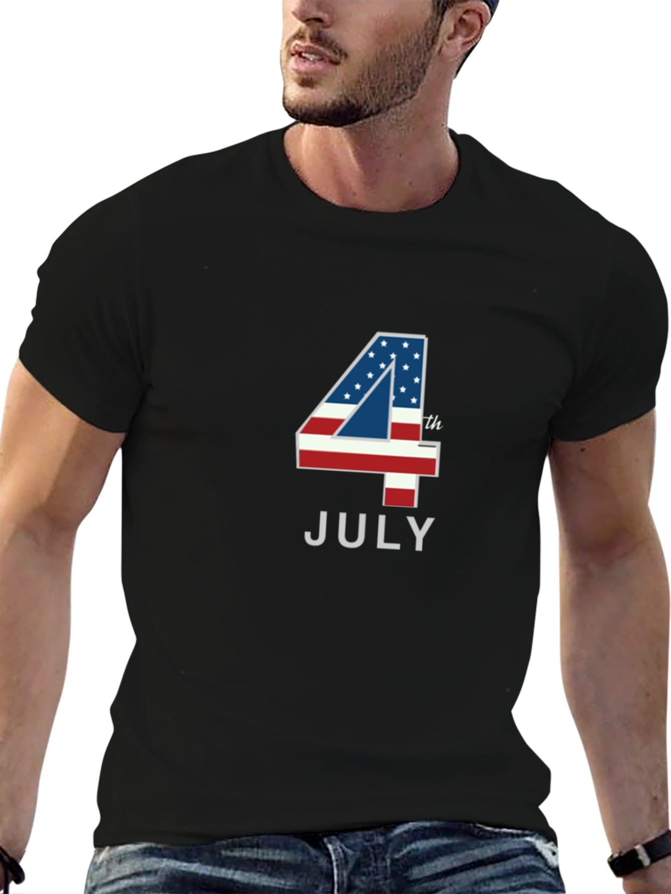 Patriotic 4th of July T-Shirt - USA Holiday Tee