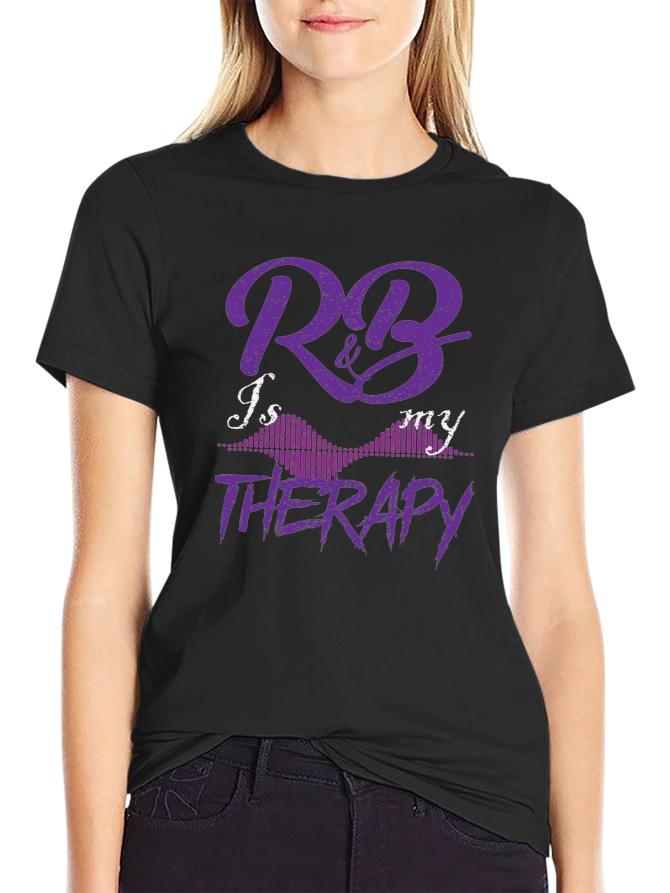 R&B is My Therapy Graphic Tee - Unisex
