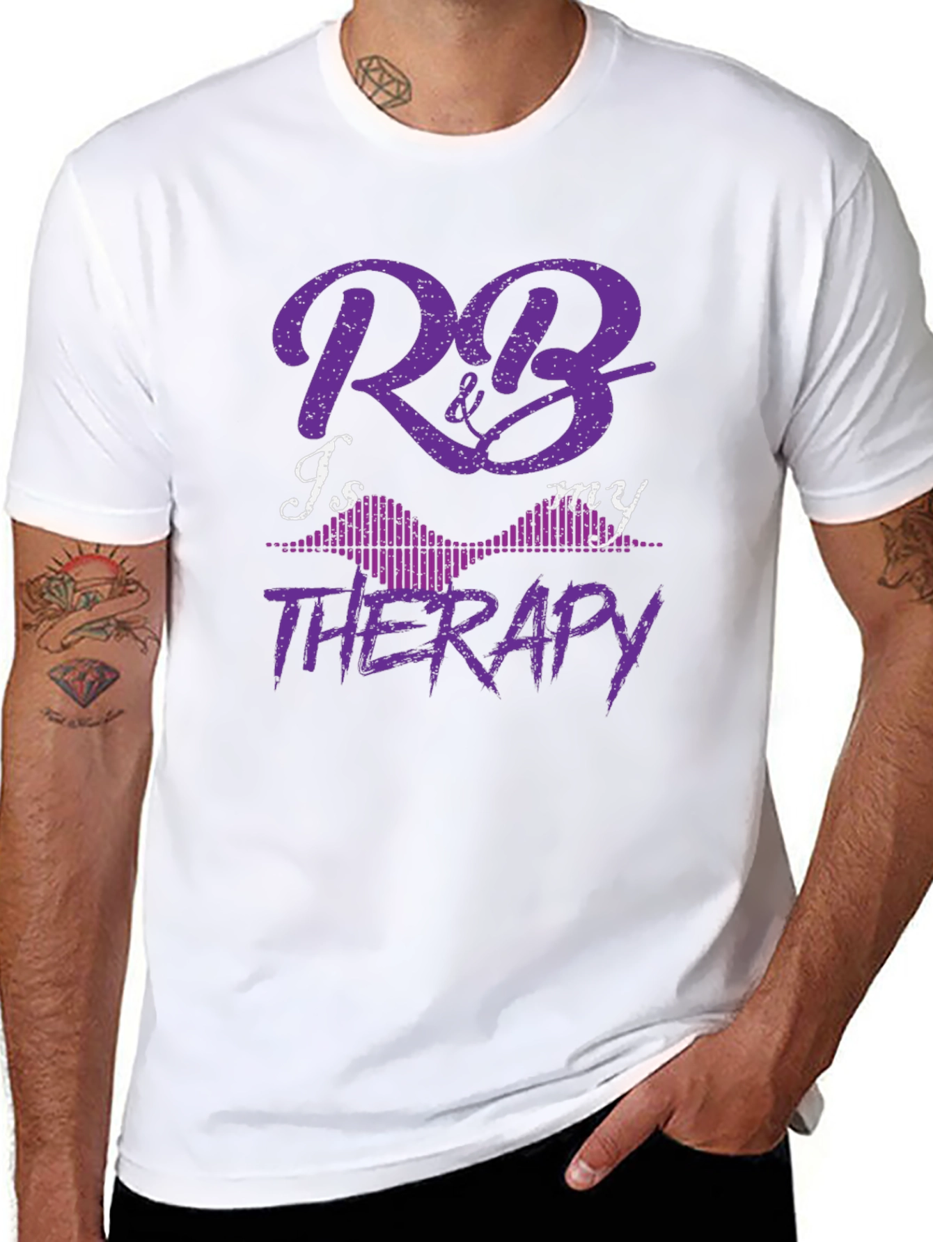 R&B is My Therapy Graphic Tee - Unisex