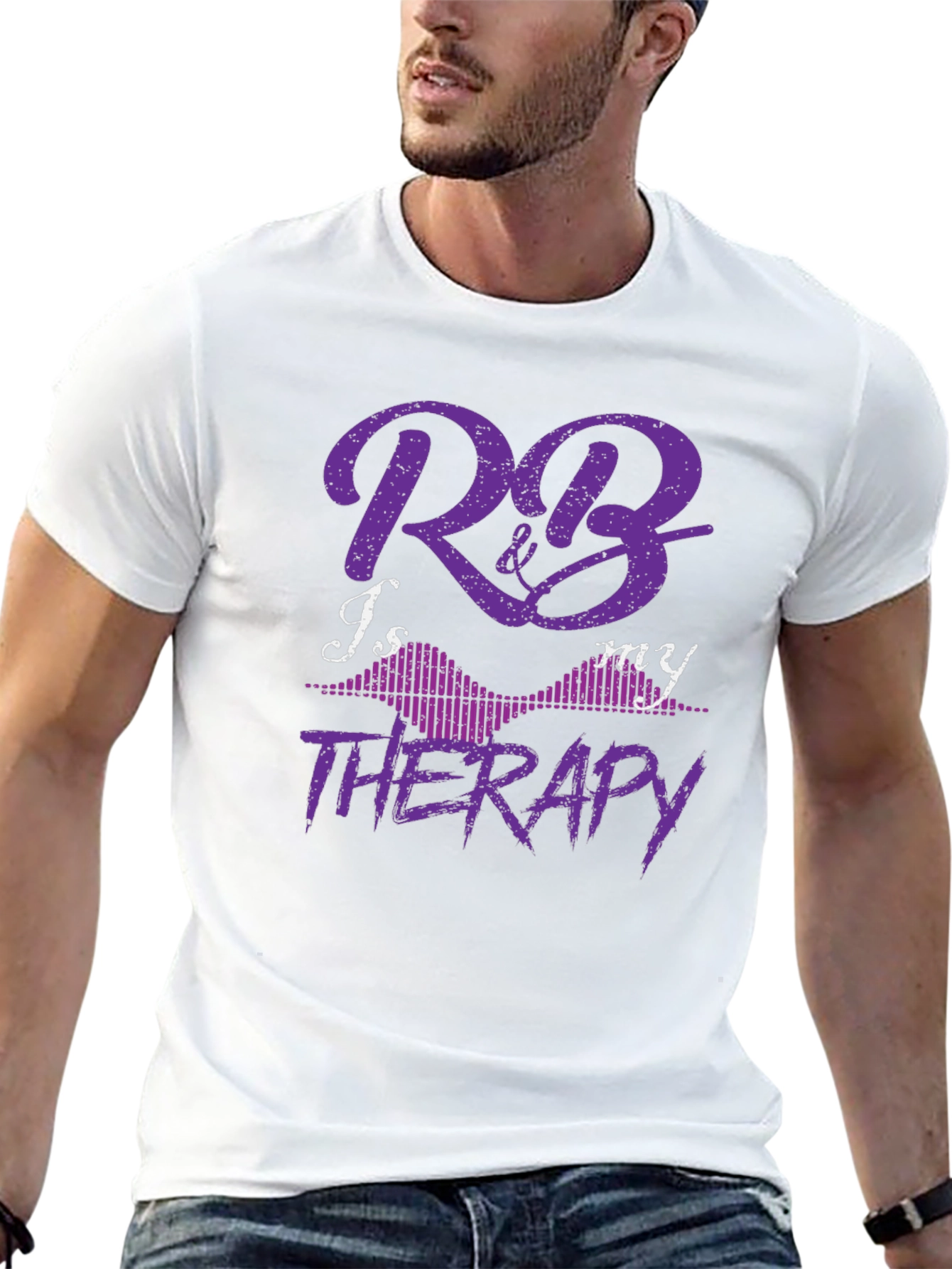 R&B is My Therapy Graphic Tee - Unisex