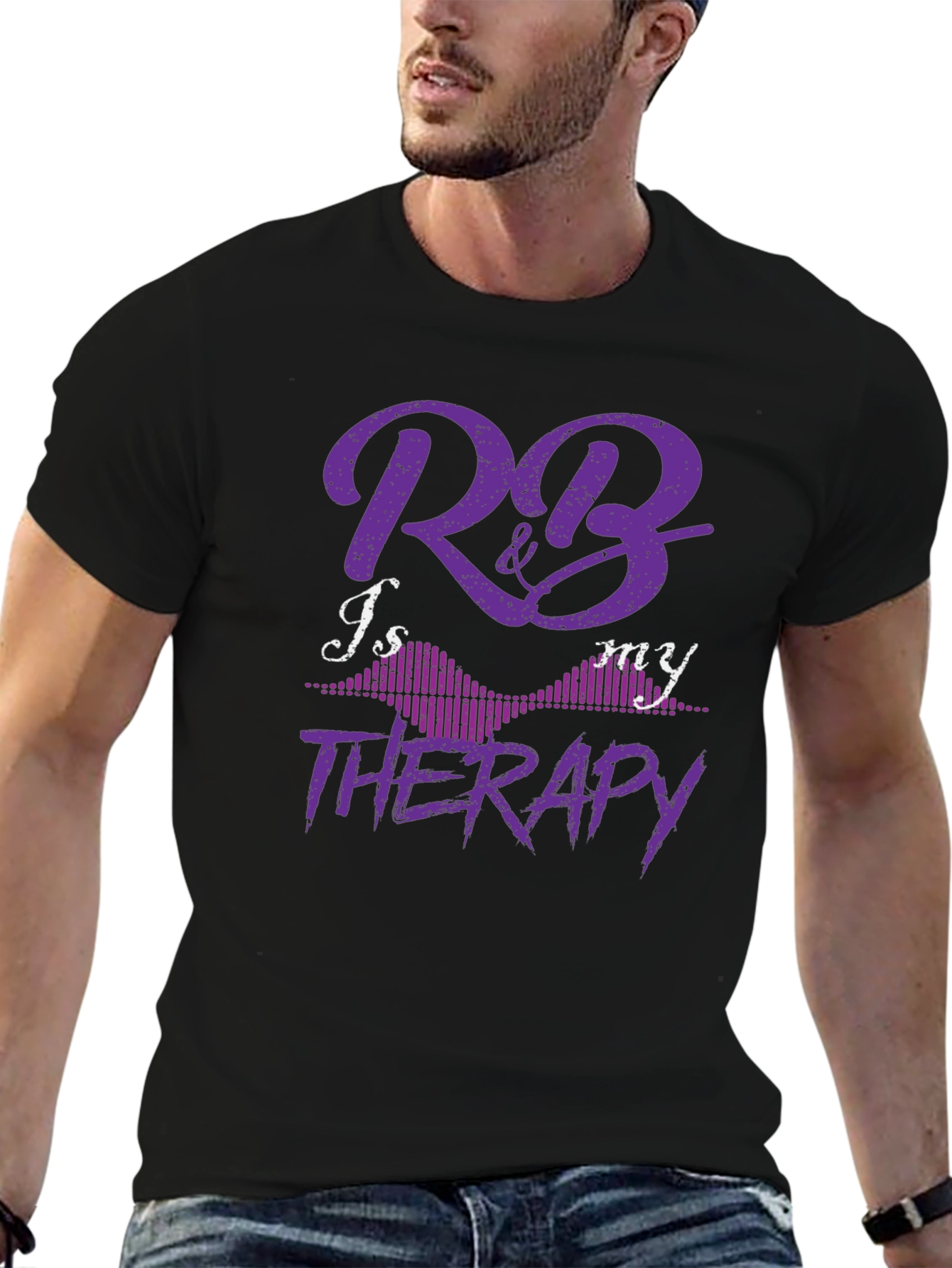 R&B is My Therapy Graphic Tee - Unisex