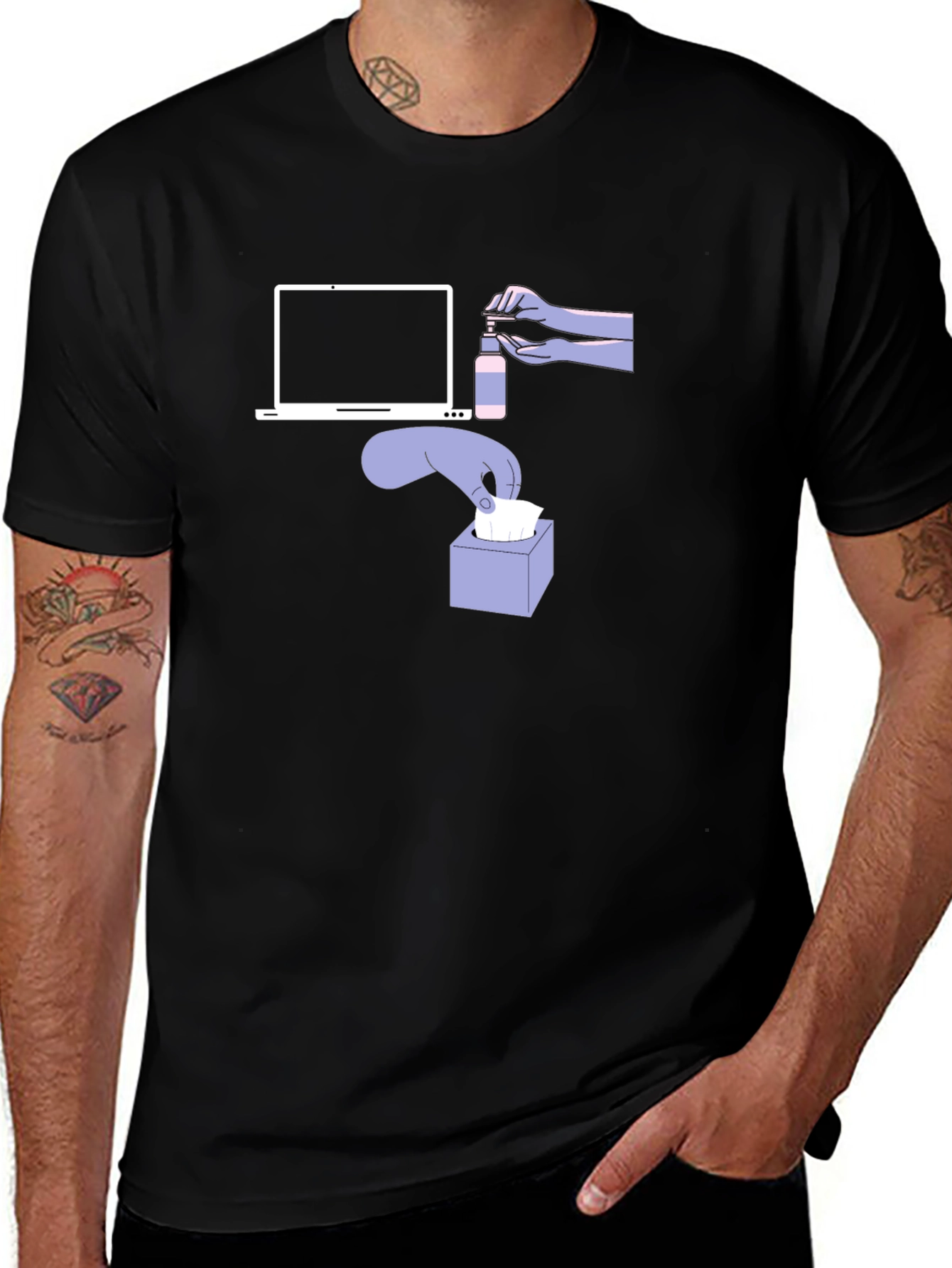 Clean Work From Home T-Shirt