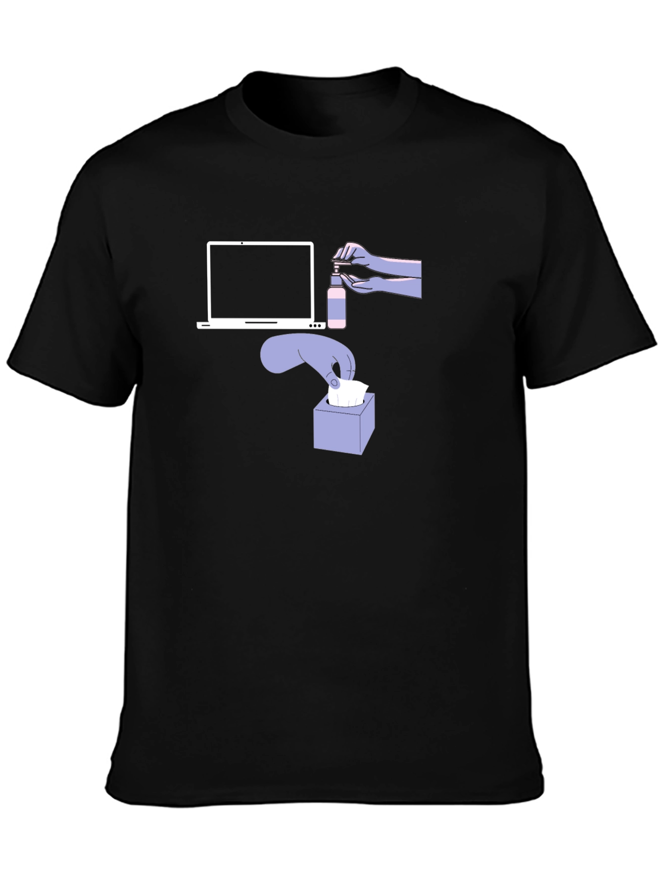 Clean Work From Home T-Shirt
