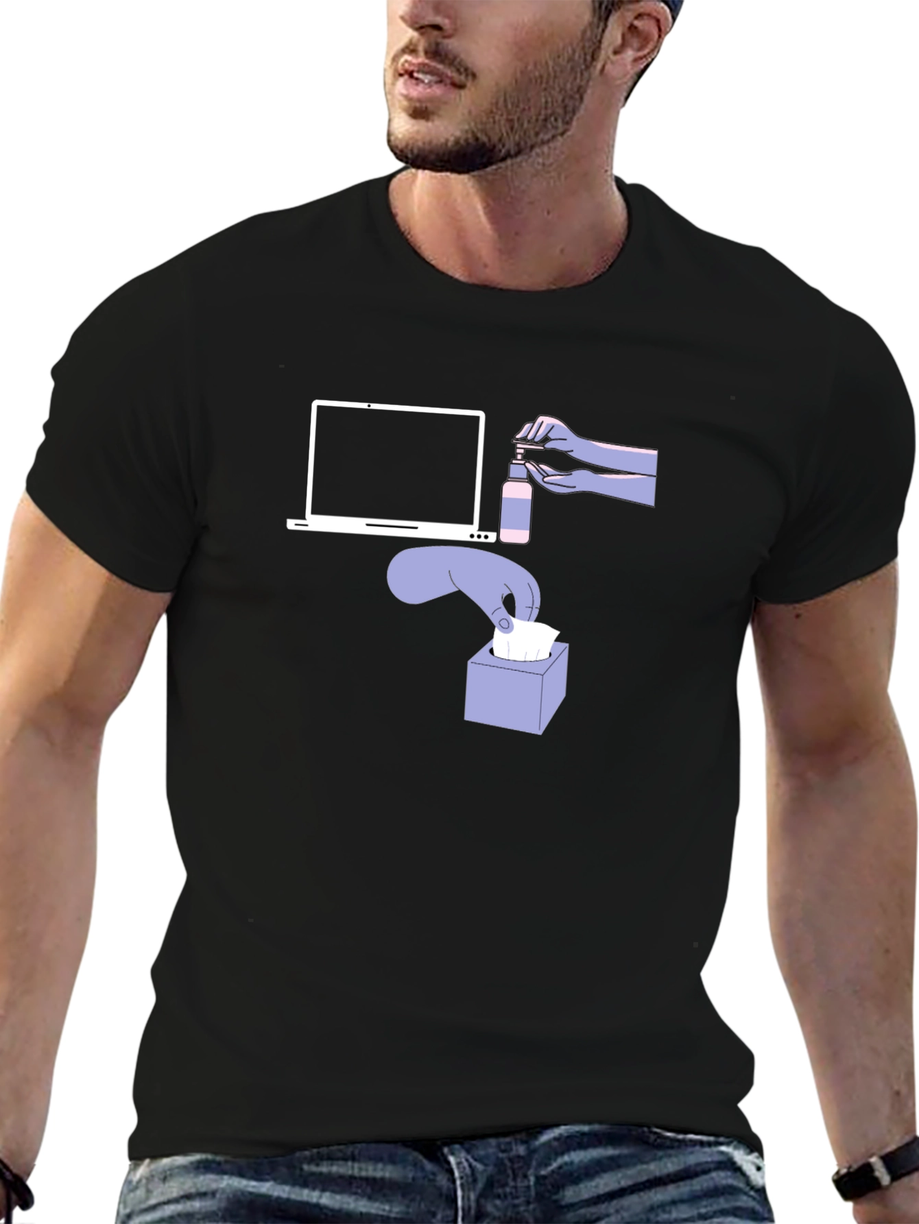 Clean Work From Home T-Shirt