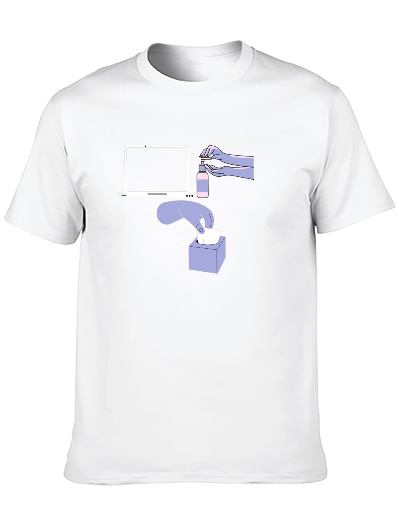 Clean Work From Home T-Shirt