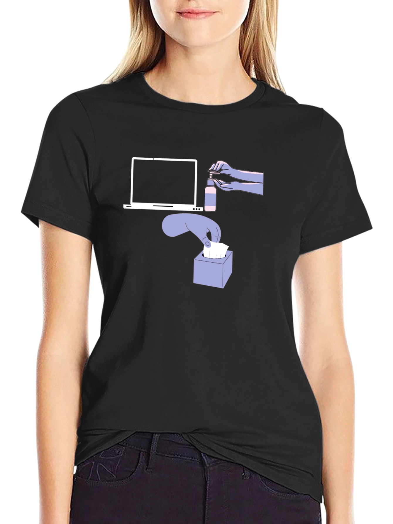 Clean Work From Home T-Shirt