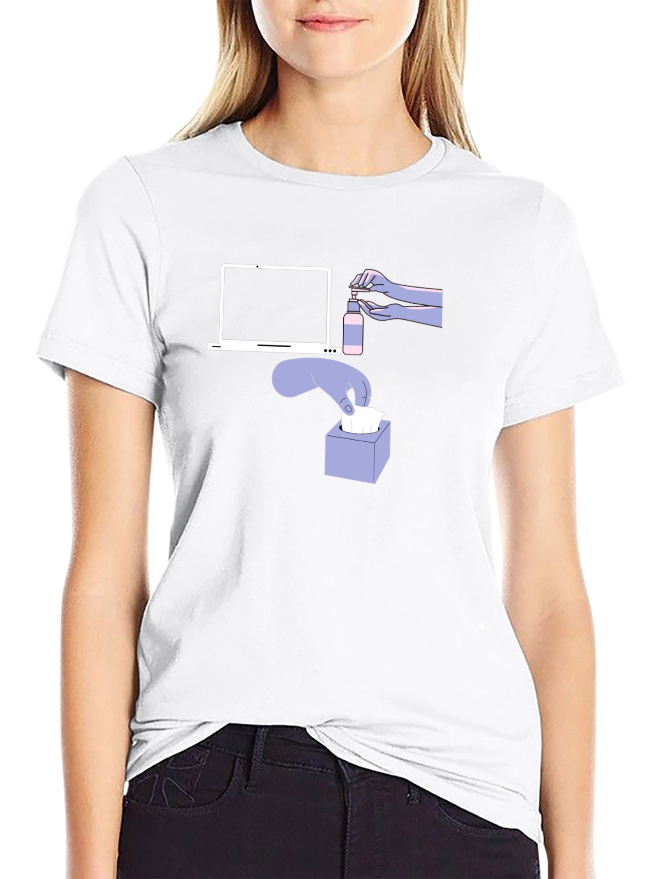 Clean Work From Home T-Shirt