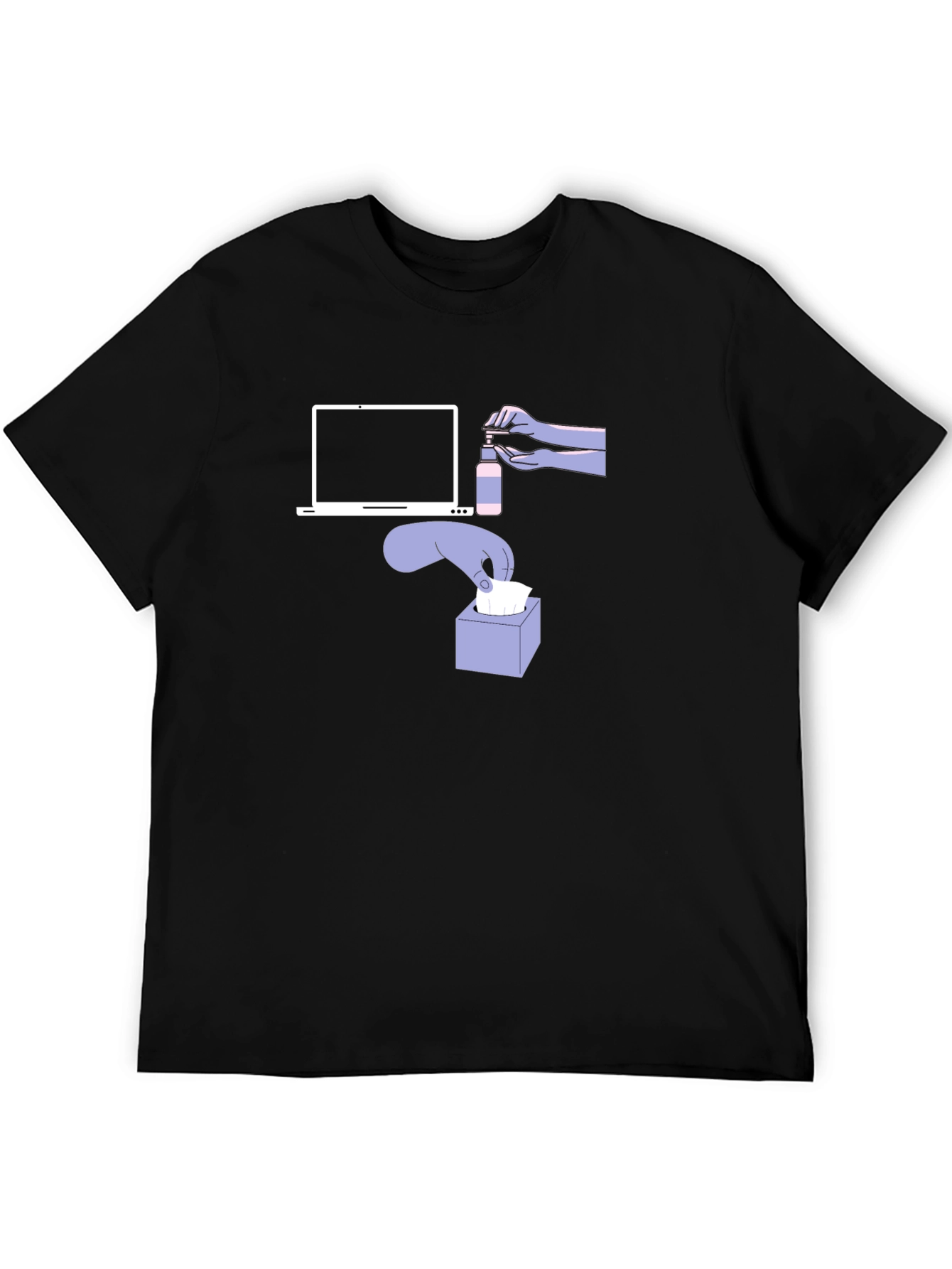 Clean Work From Home T-Shirt
