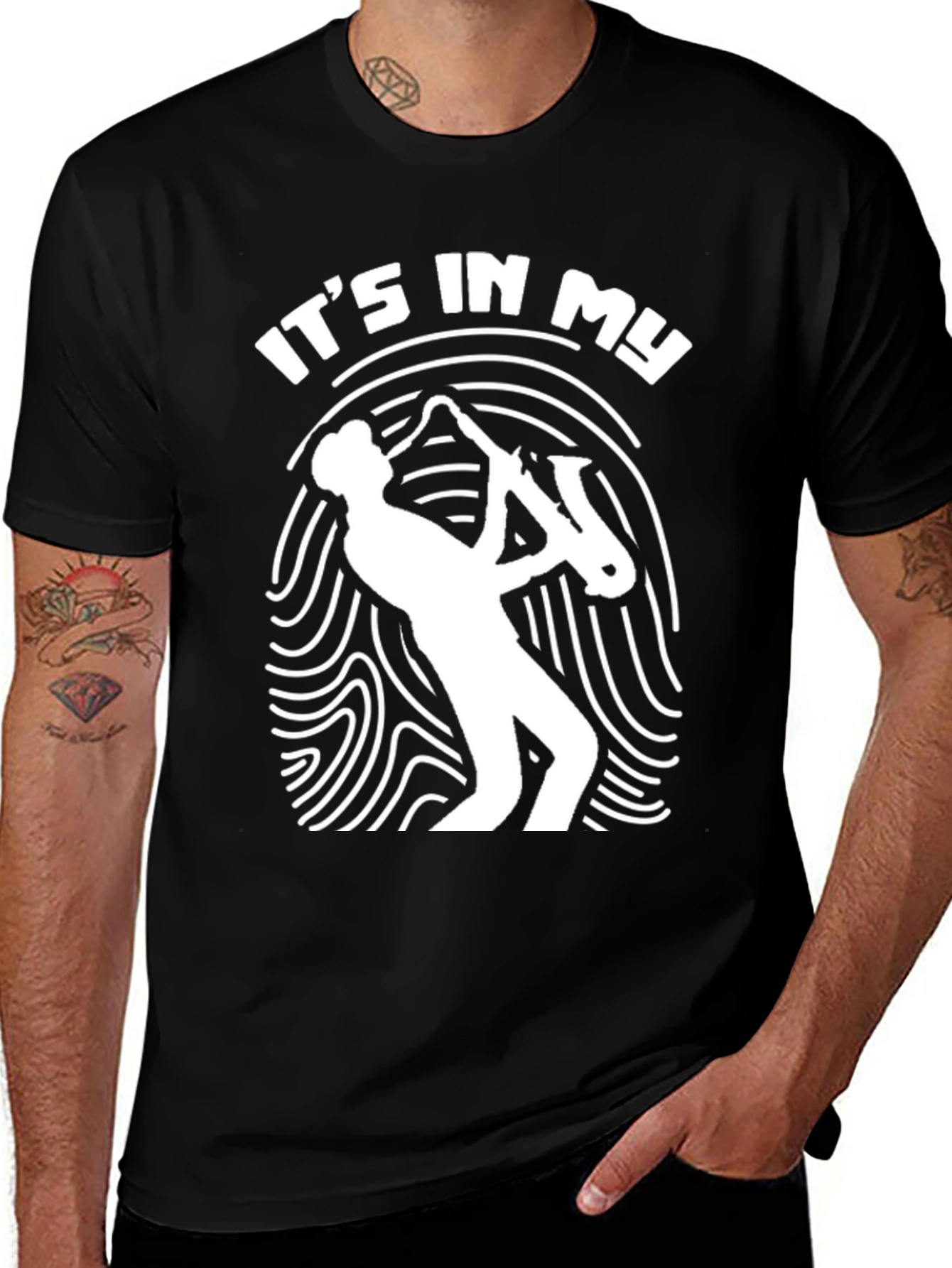 Its In My Soul Saxophone Graphic Tee