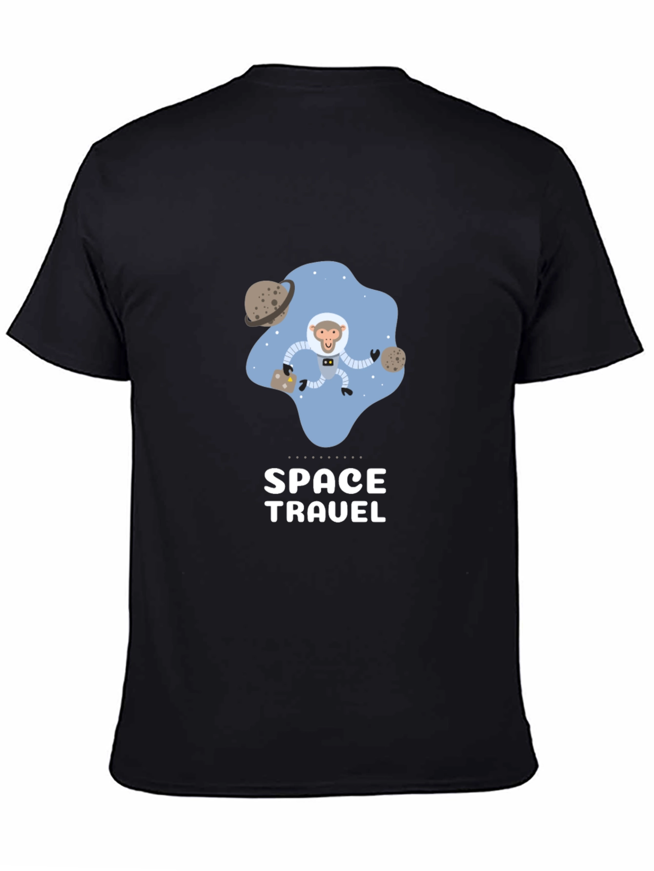 Space Travel Monkey Astronaut T-Shirt