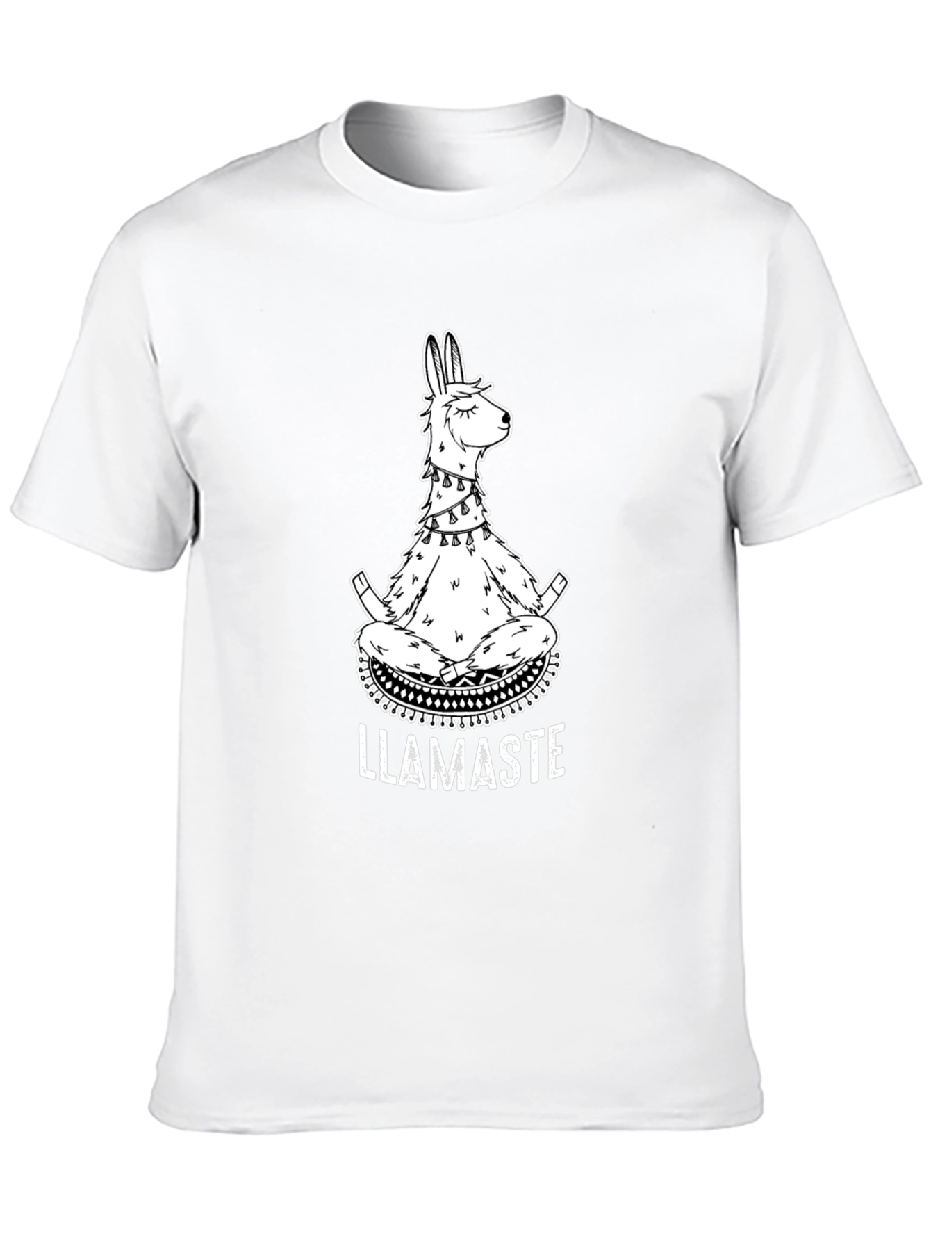 LLAMASTE Meditation T-Shirt