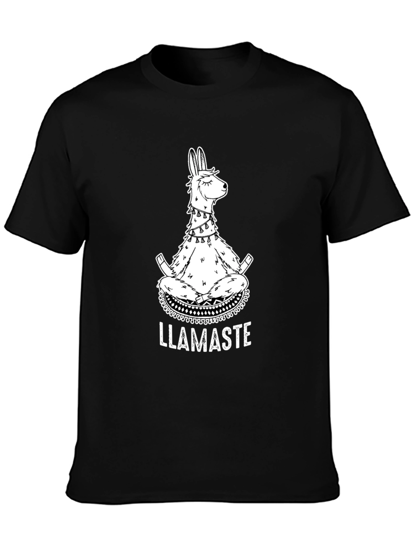 LLAMASTE Meditation T-Shirt