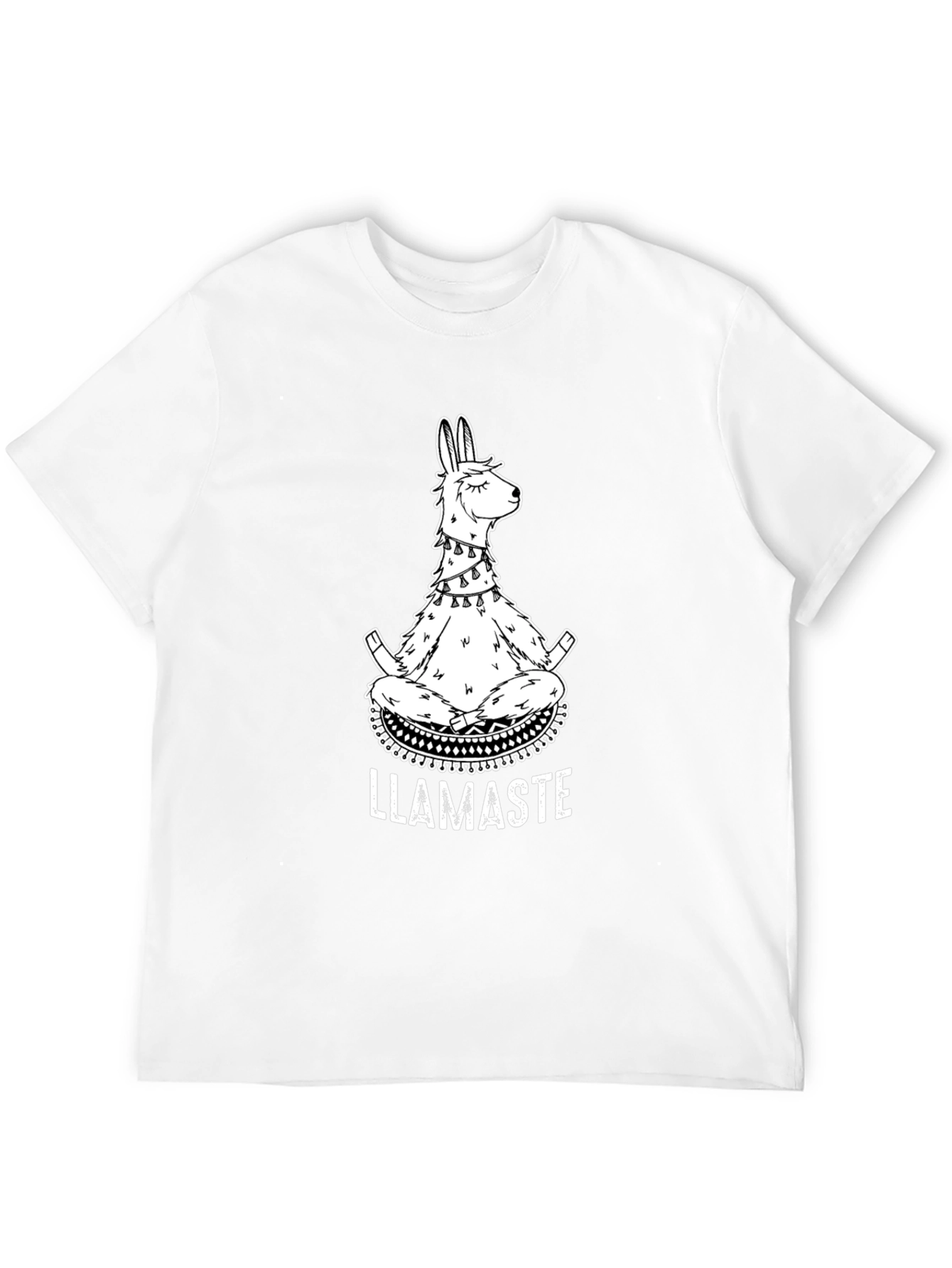 LLAMASTE Meditation T-Shirt