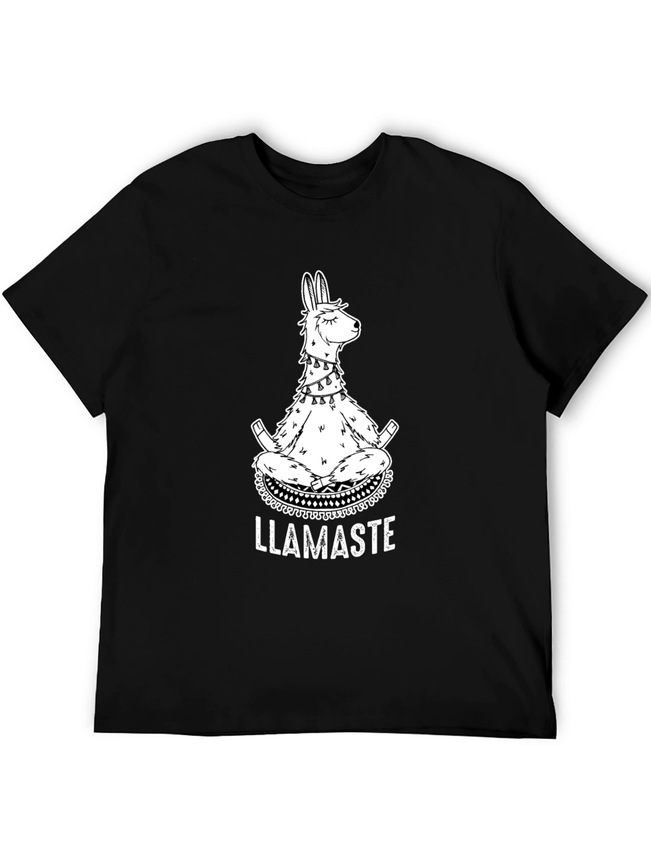 LLAMASTE Meditation T-Shirt