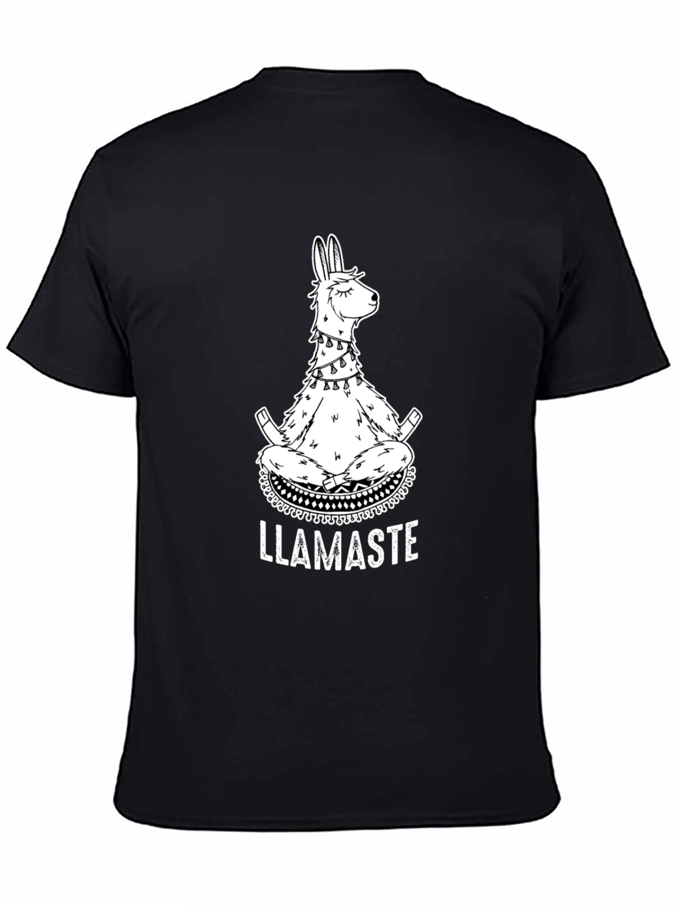 LLAMASTE Meditation T-Shirt