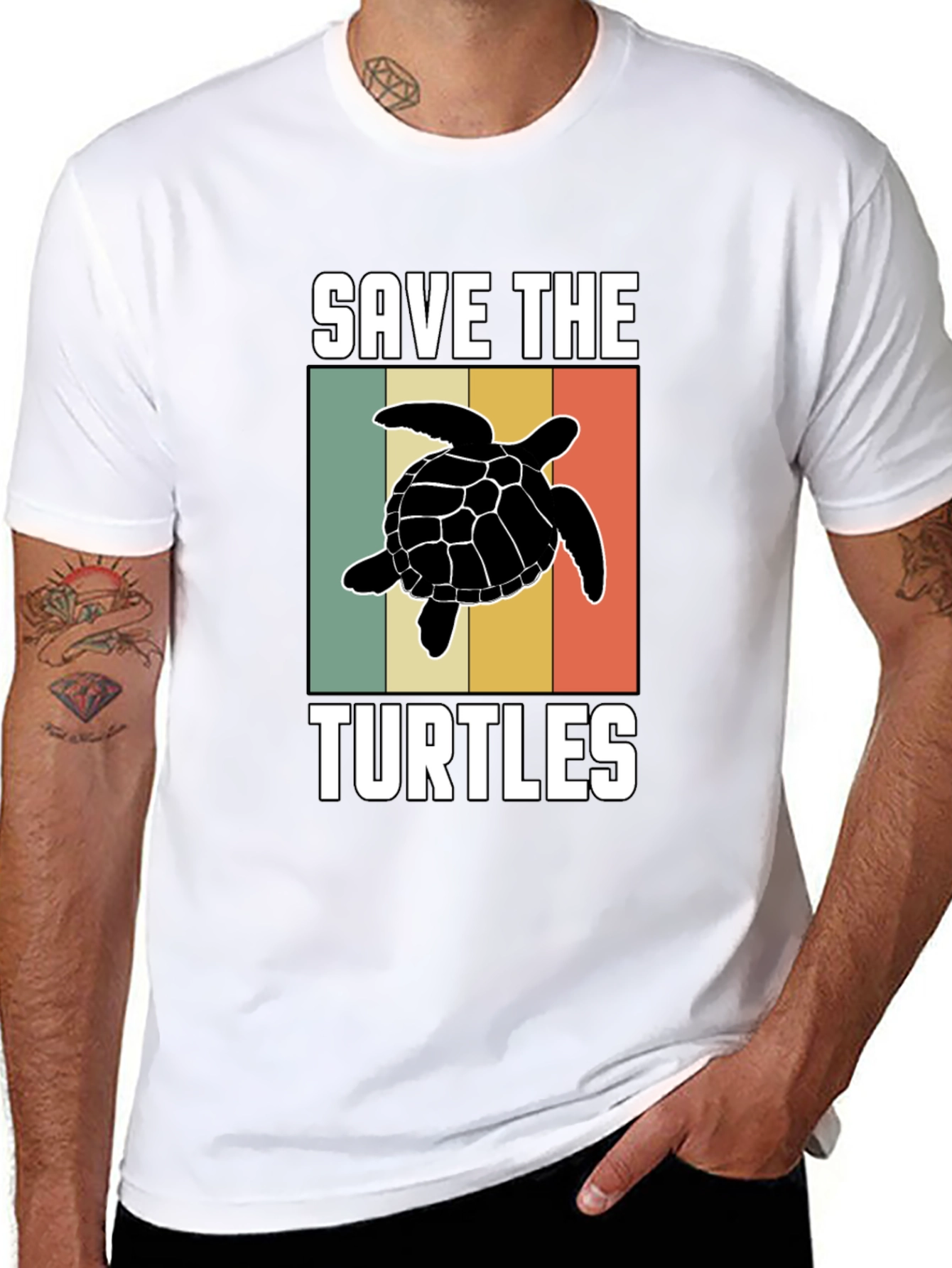 Save The Turtles Graphic Tee