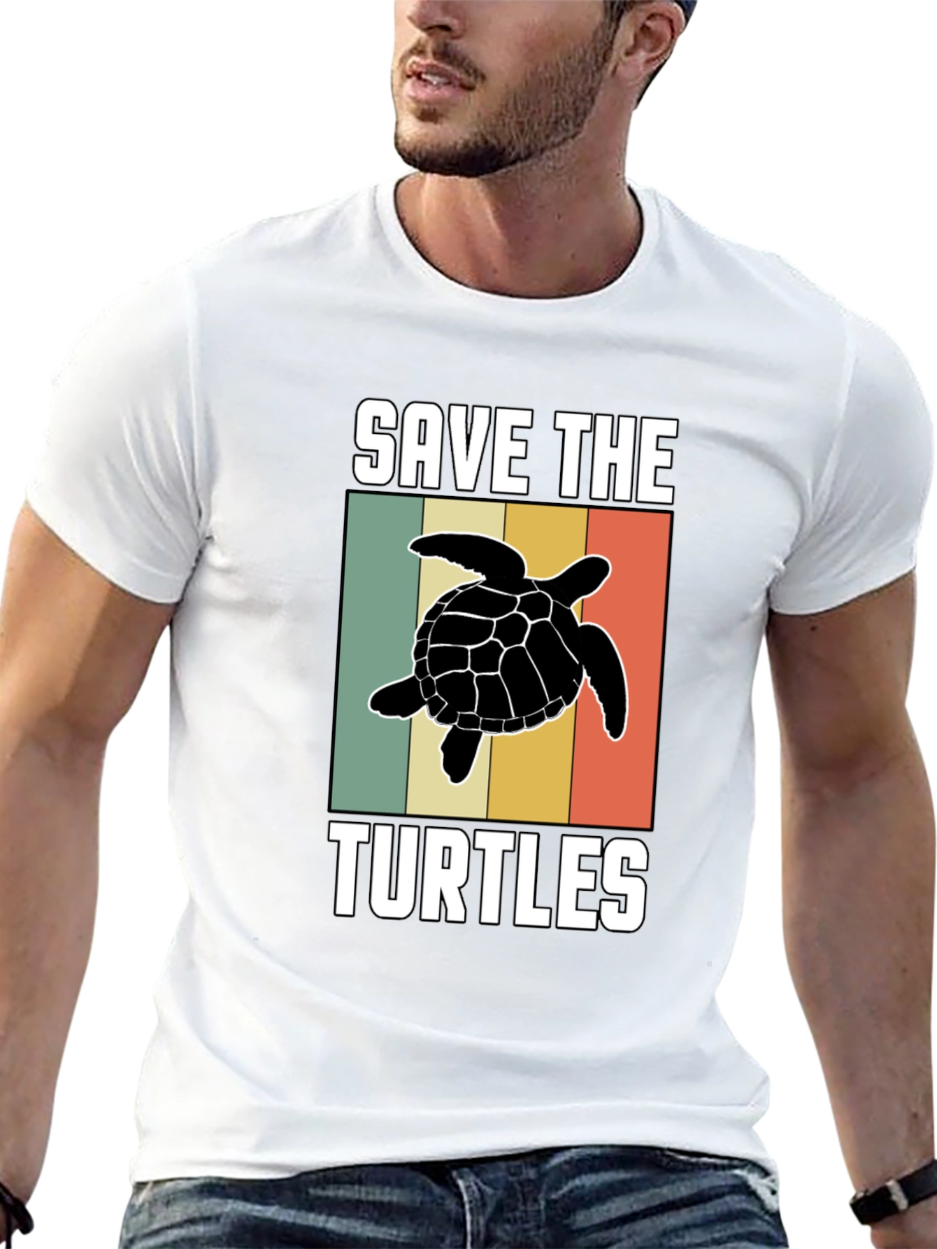 Save The Turtles Graphic Tee