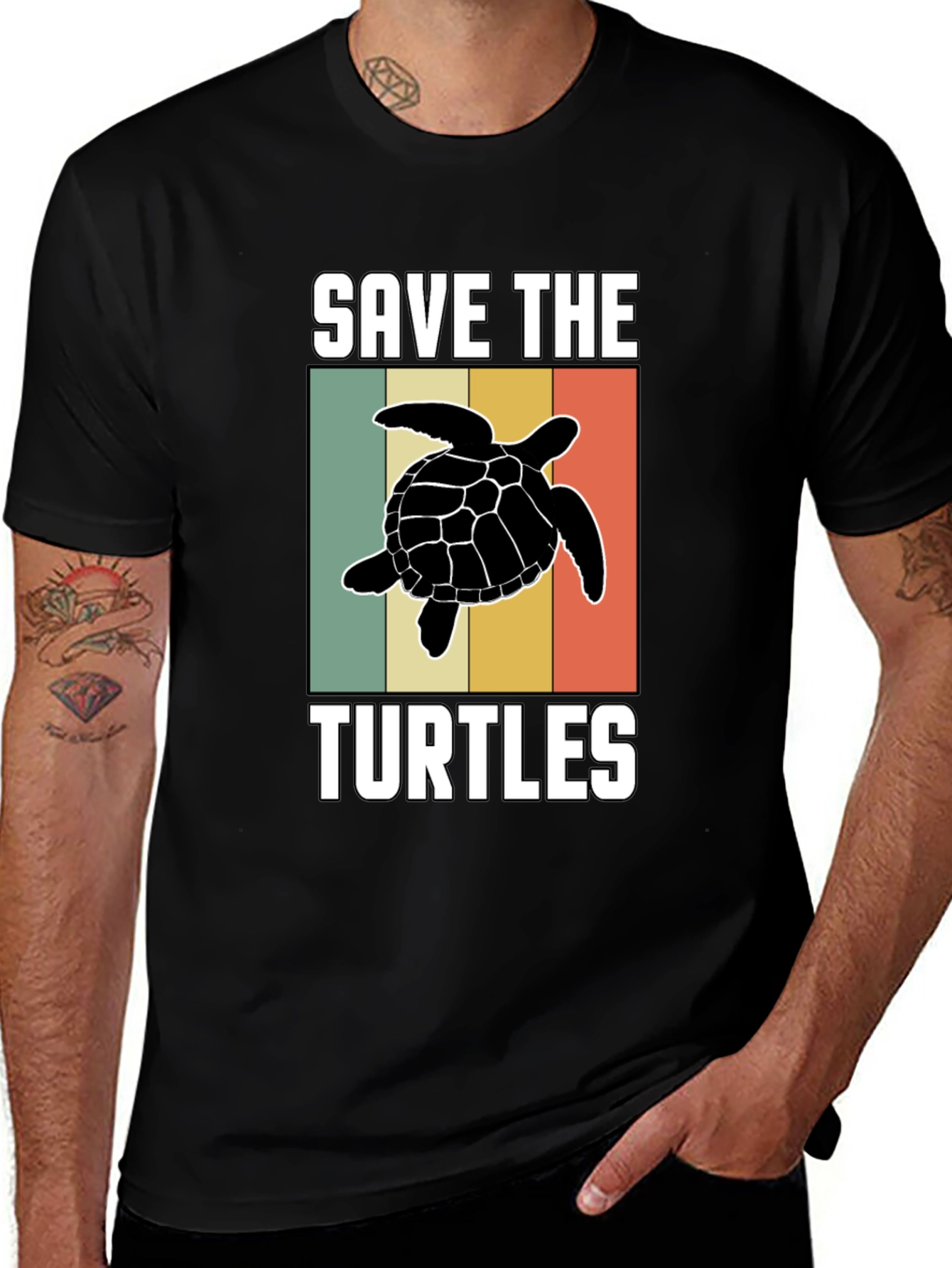 Save The Turtles Graphic Tee