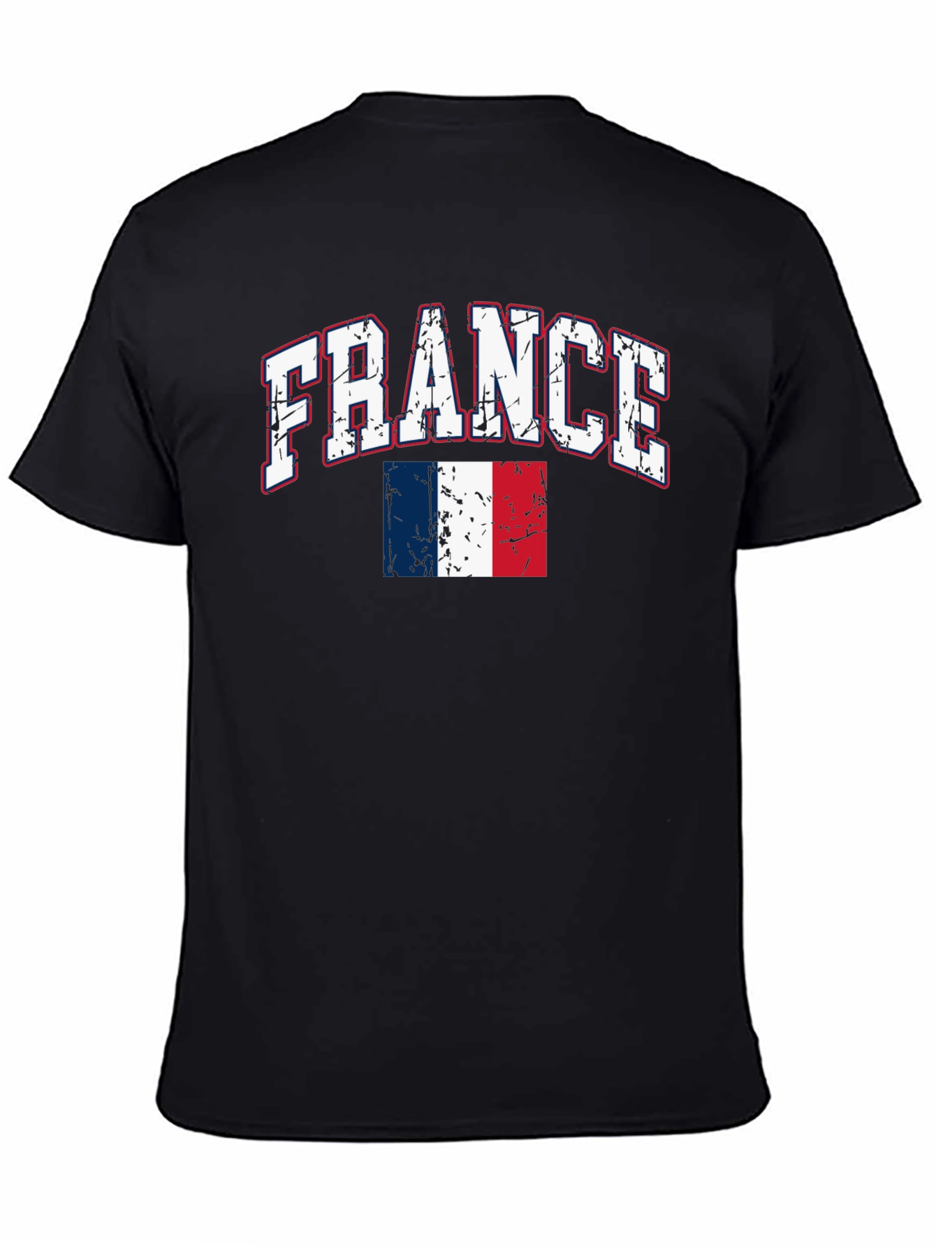 France Flag Graphic T-Shirt - Patriotic Tee