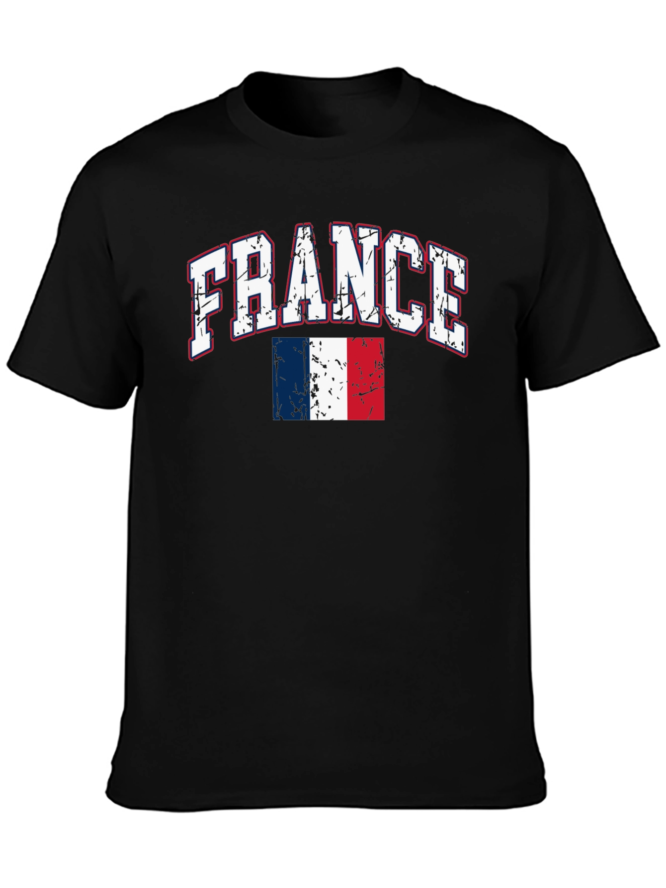 France Flag Graphic T-Shirt - Patriotic Tee