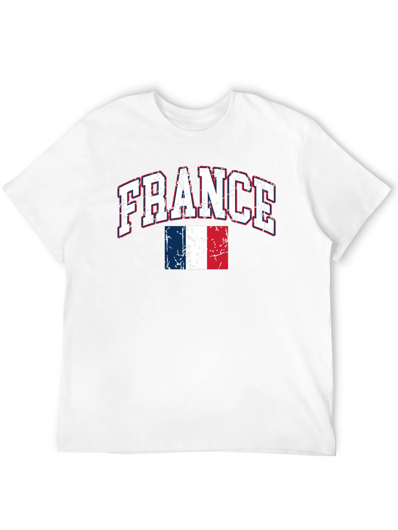 France Flag Graphic T-Shirt - Patriotic Tee