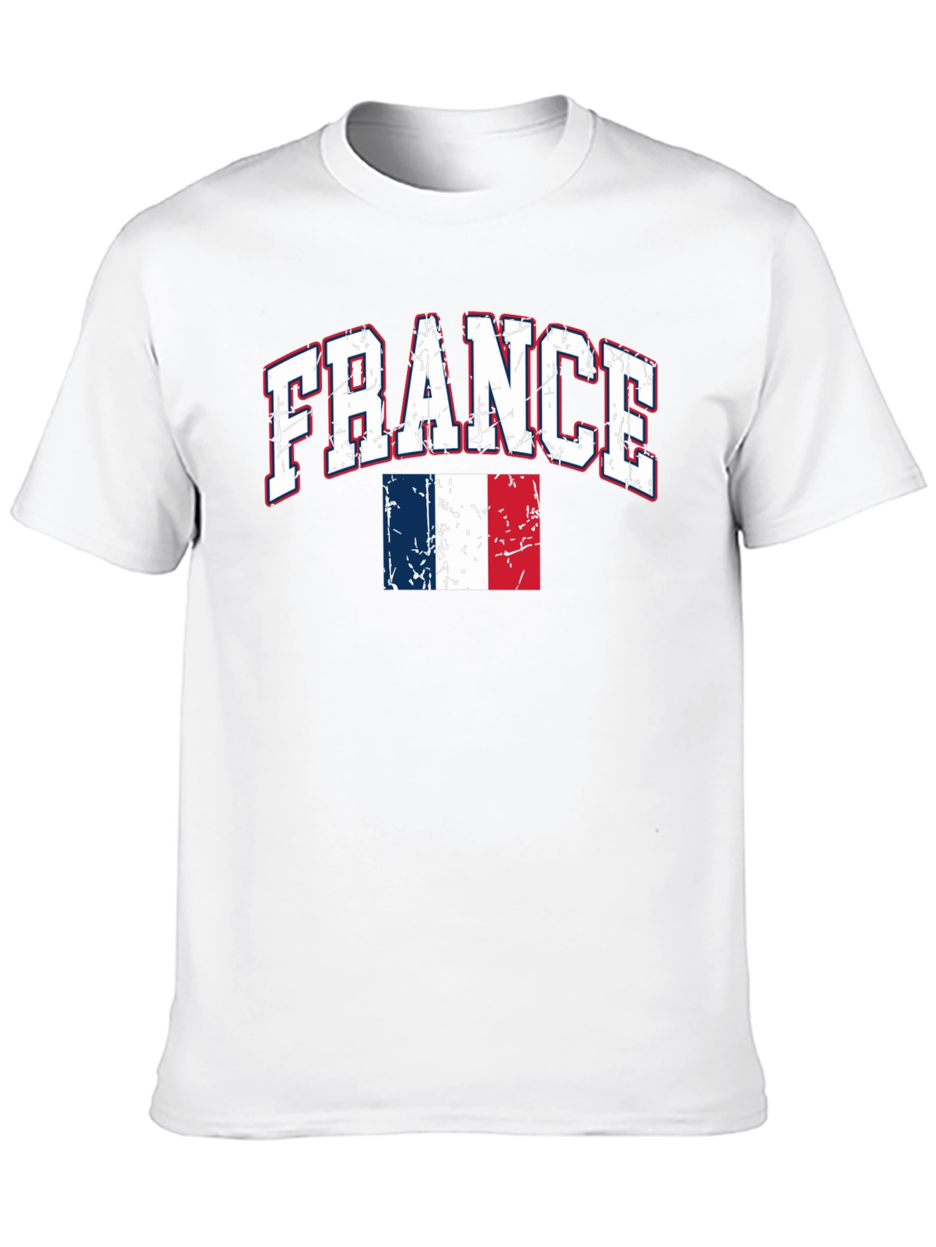 France Flag Graphic T-Shirt - Patriotic Tee