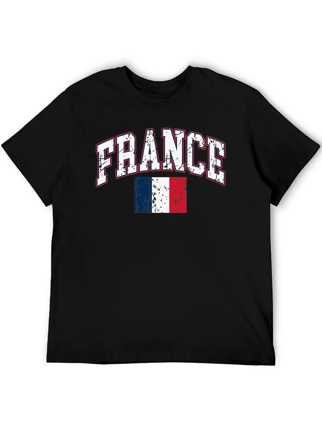 France Flag Graphic T-Shirt - Patriotic Tee