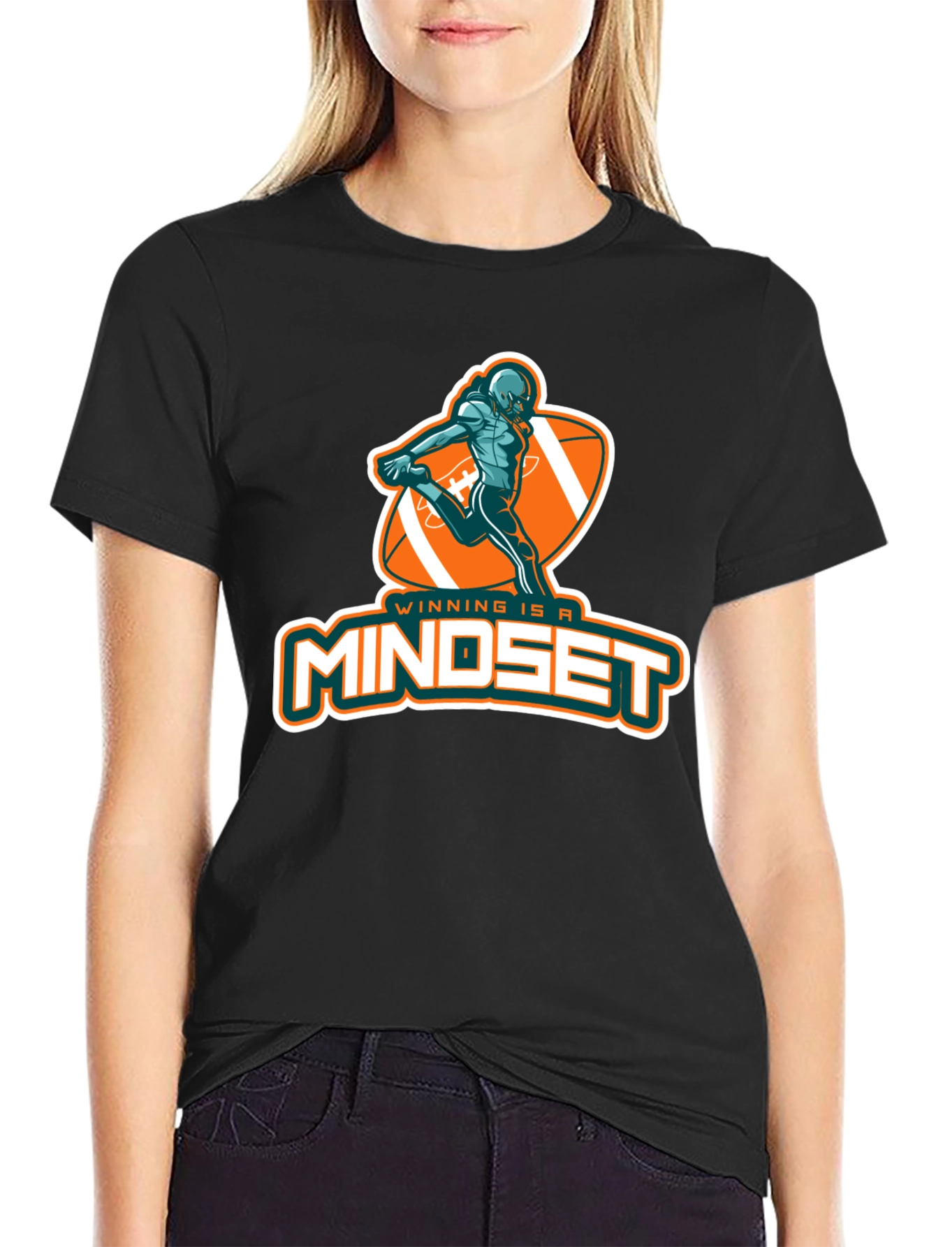 Winning Mindset Football T-Shirt