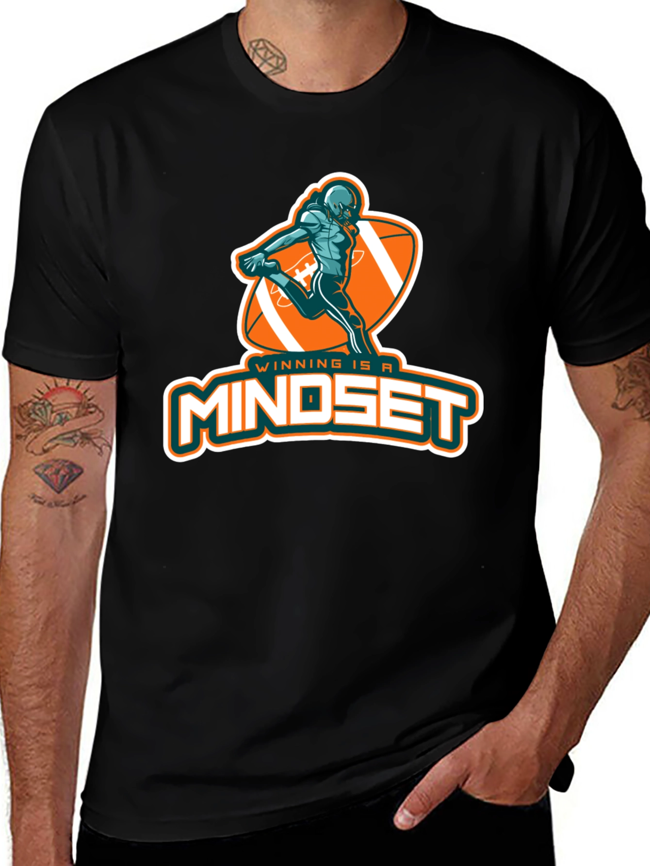 Winning Mindset Football T-Shirt