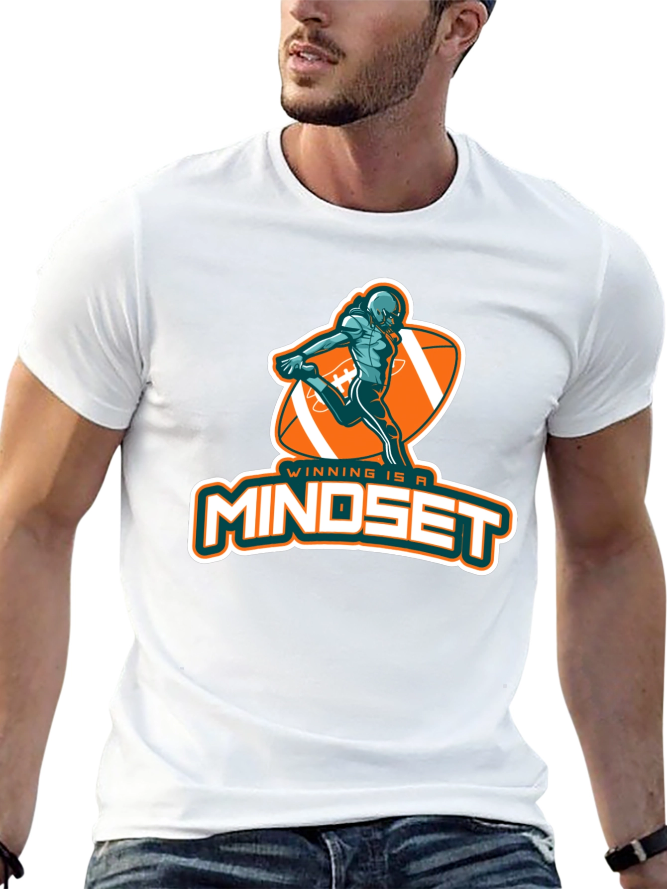 Winning Mindset Football T-Shirt