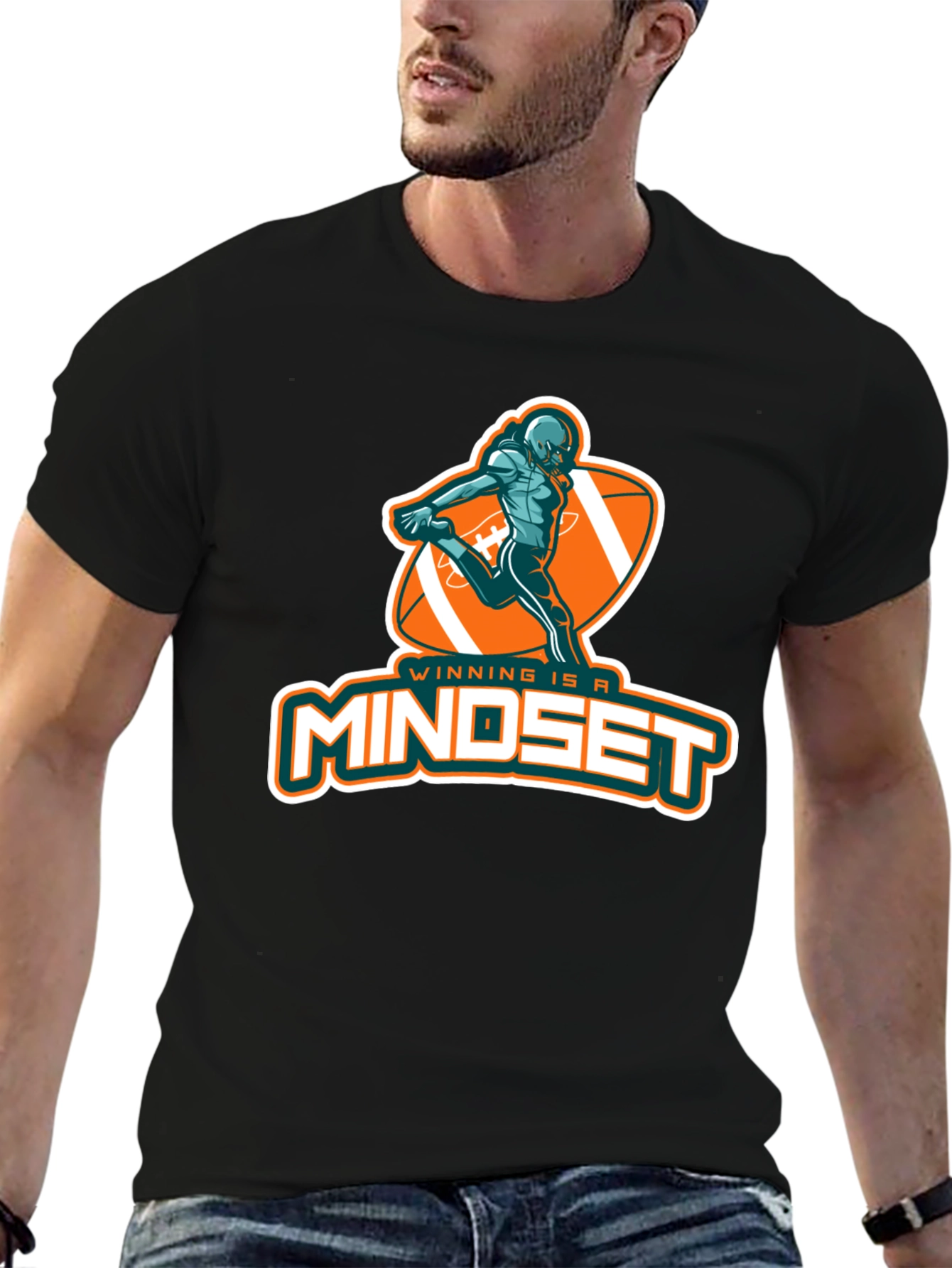 Winning Mindset Football T-Shirt