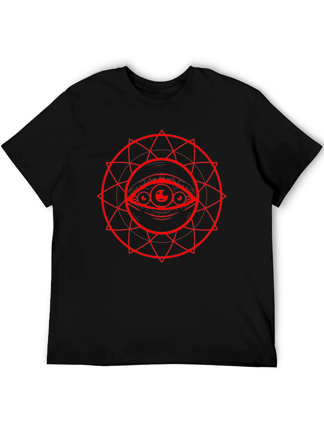 Mystic Eye Graphic Black T-Shirt
