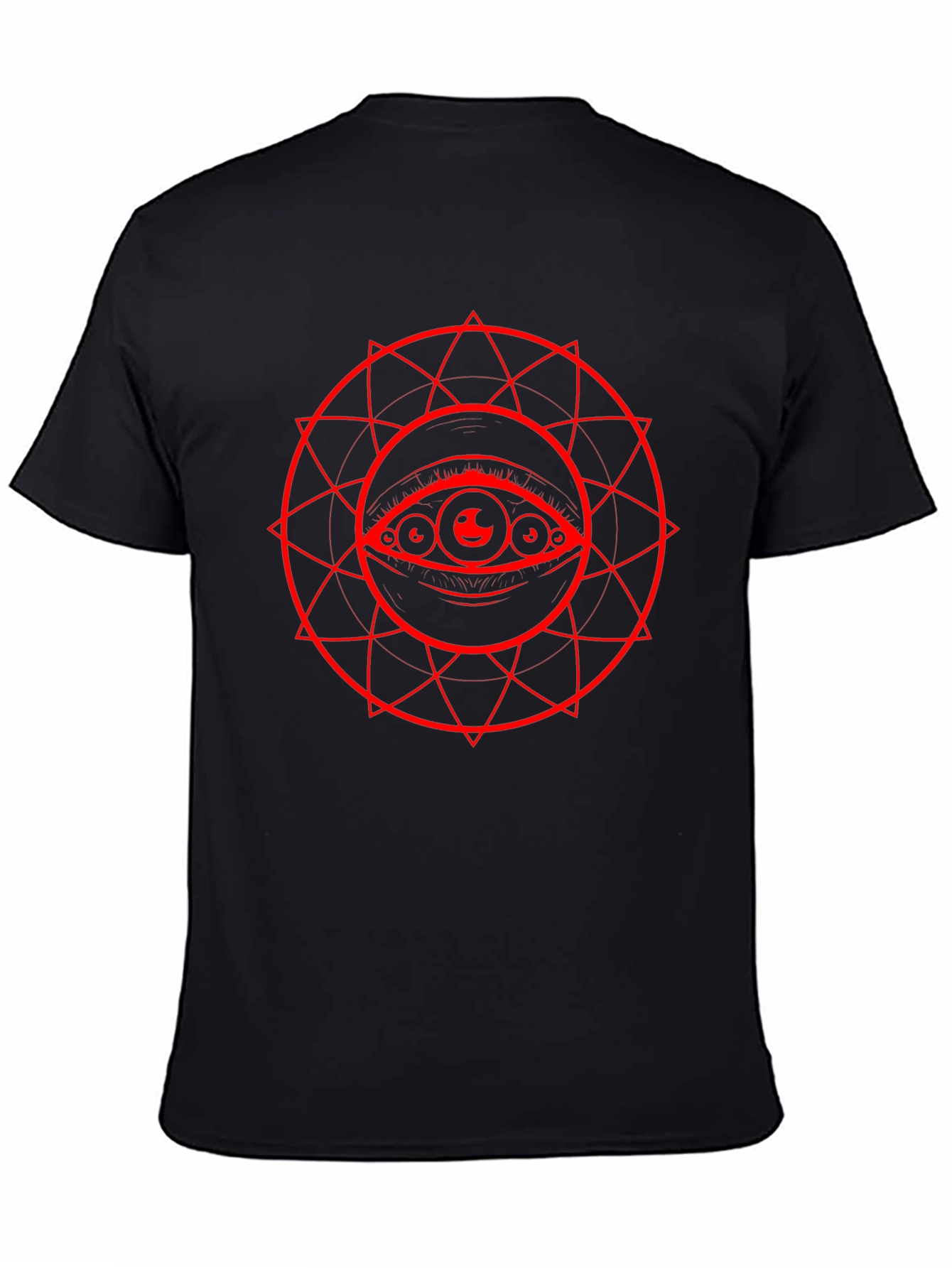 Mystic Eye Graphic Black T-Shirt
