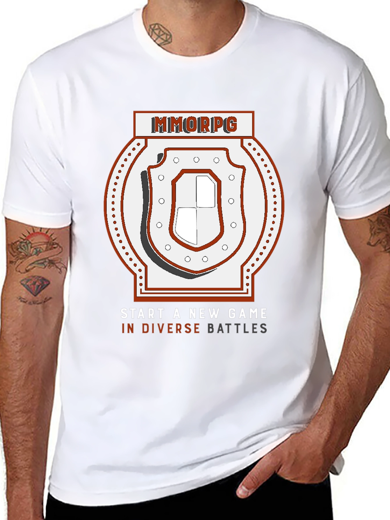 MMORPG Gaming T-Shirt - Start a New Game!