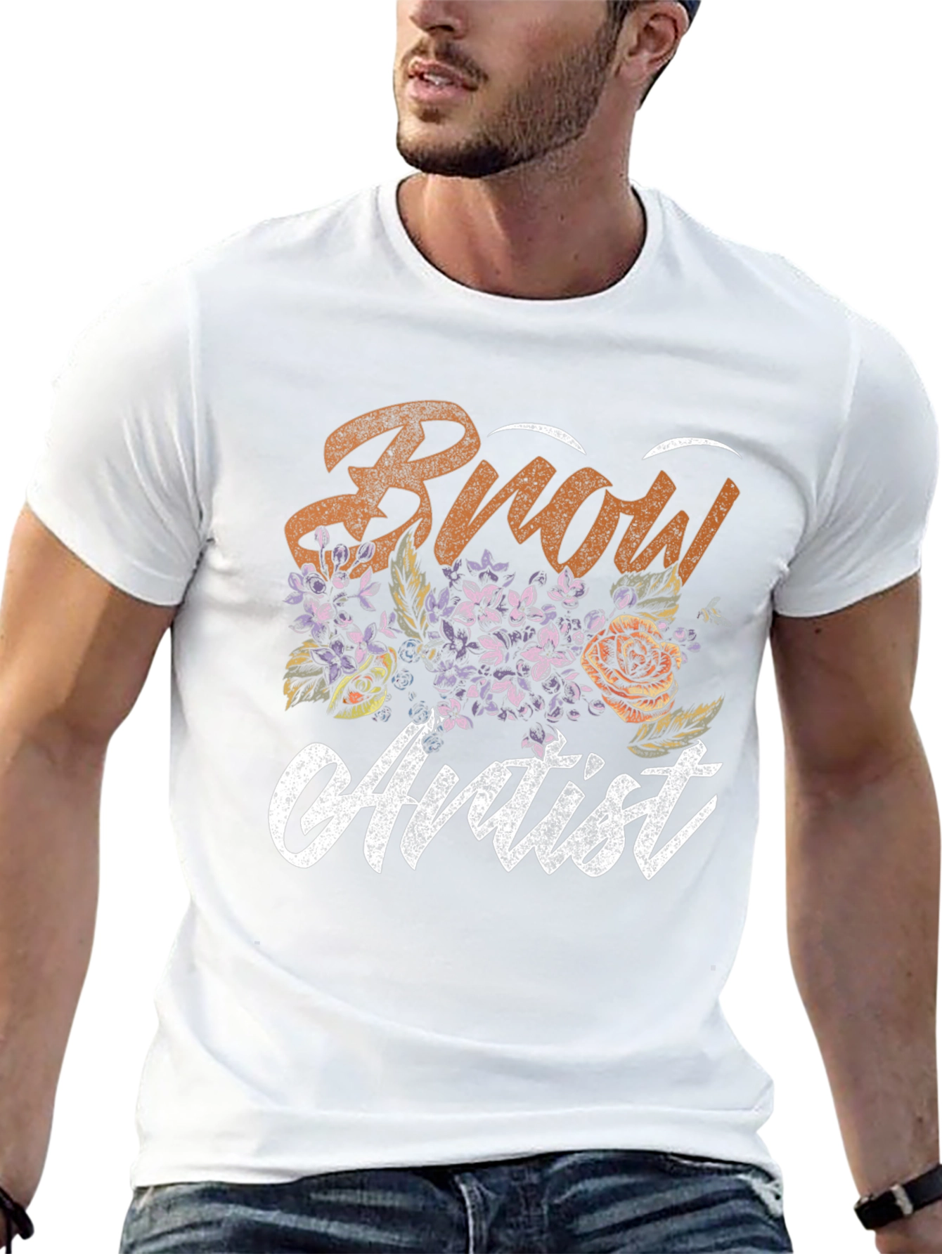 Brow Artist Floral T-Shirt